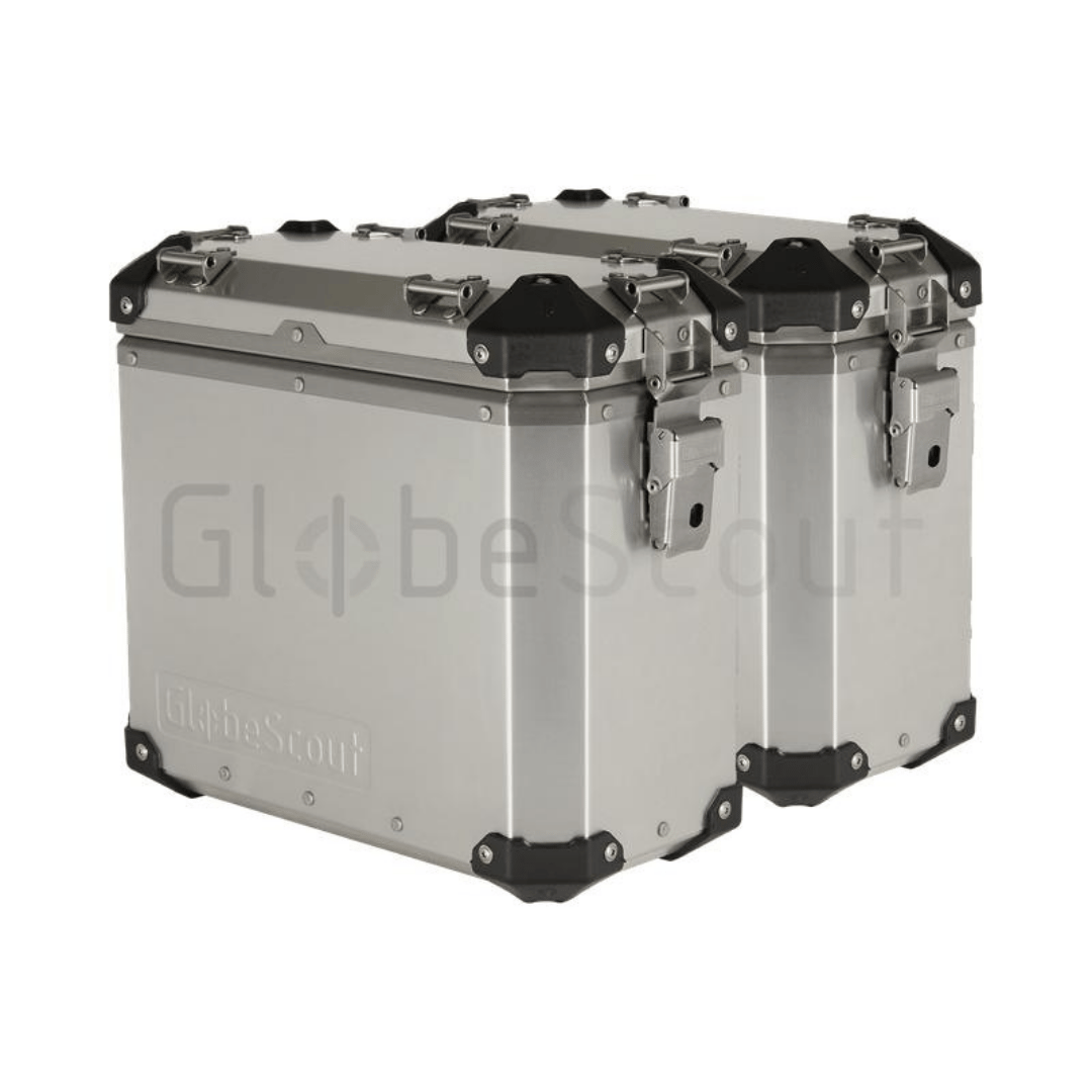 GlobeScout Aluminyum Yan Çanta Seti 2x35L
