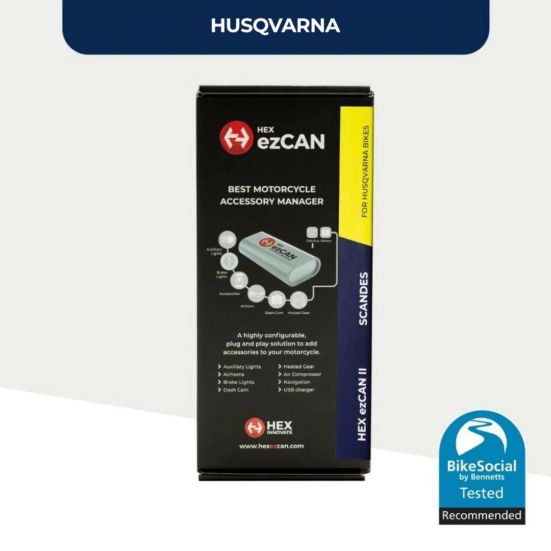 HEX ezCAN Scandes – Husqvarna Motosikletler İçin (Husqvarna Norden 901 2021+ / Explorer 2023+)