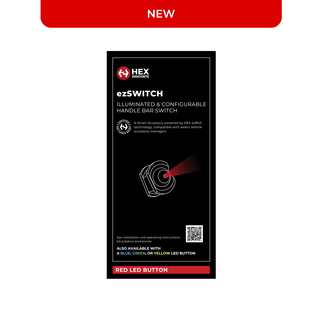 HEX ezSwitch Kiti – Kırmızı LED
