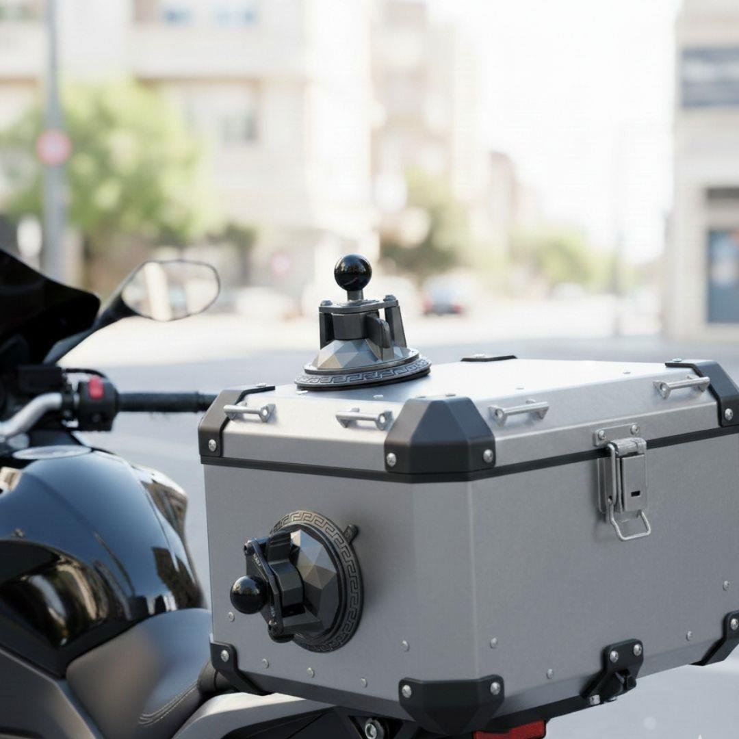 Nukrotech DJI360 INSTA360 X5-4-3-2 uyumlu Araç Vantuzlu Bağlantı Adaptörü (25mm Toplu)