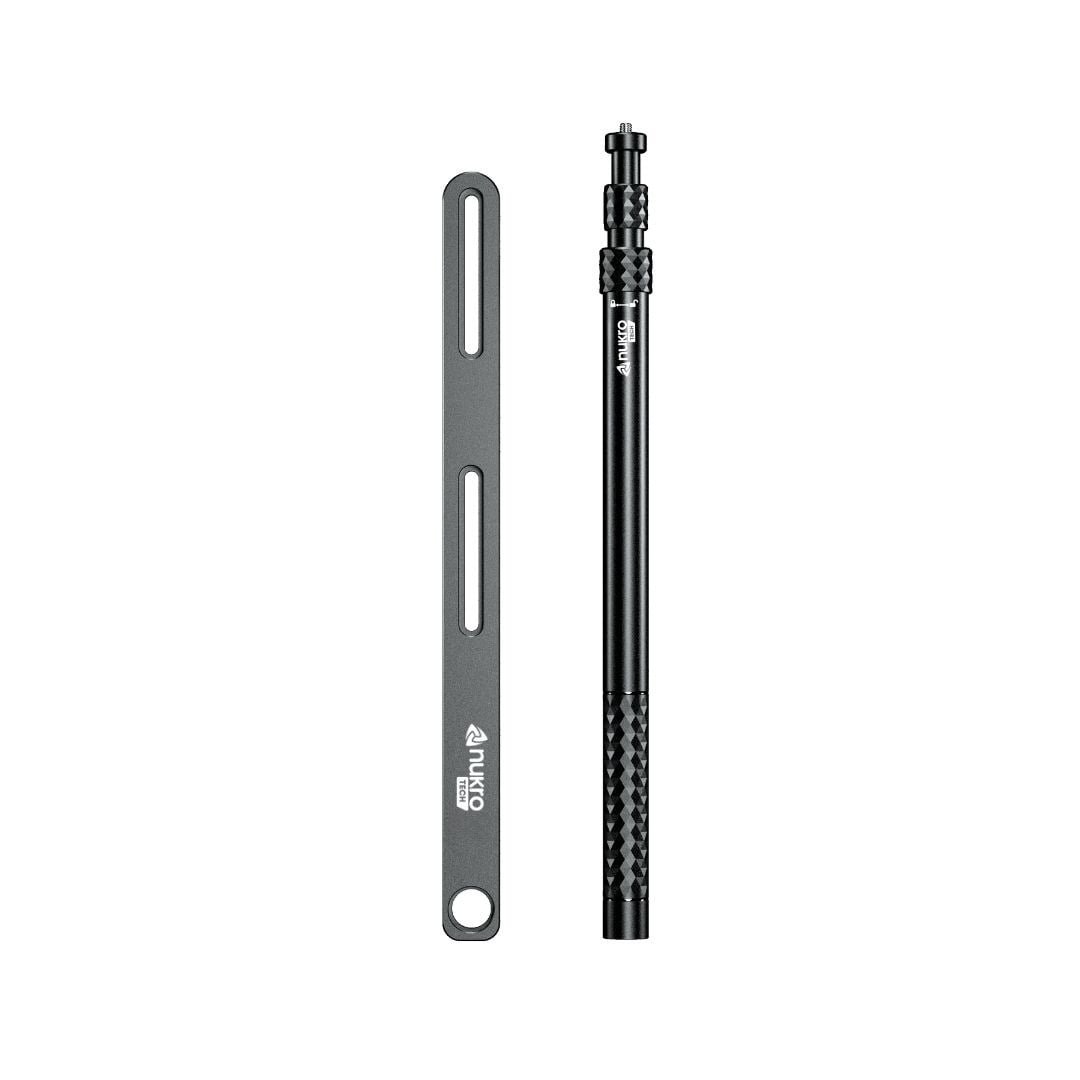 Nukrotech Motosiklet Aksiyon Kamera Çubuğu (Topcase Montaj Sistemi İle Uyumlu)