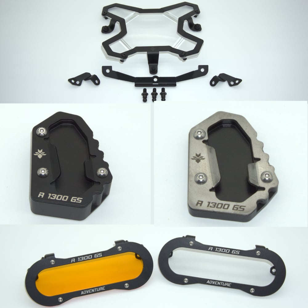 R 1300 ADV FAR KORUMA + AYAK GENİŞLETME 25mm + SİS KORUMA COMBO Kategori