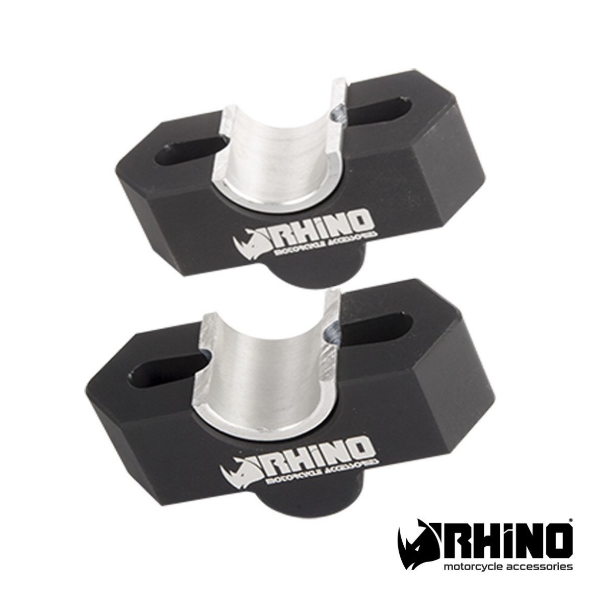 Rhino 22 mm / 28 mm Basic Base Gidon Yükseltme Mat Siyah