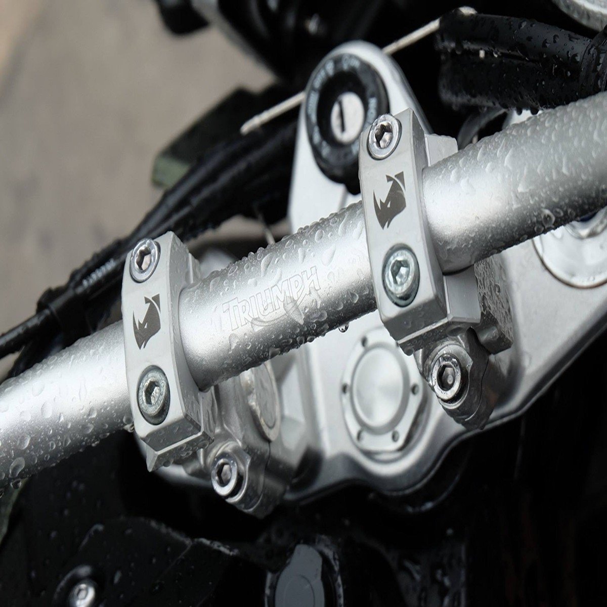 Rhino 22 mm'den 28 mm'e Pivot Gidon Çevirici Mat Gümüş