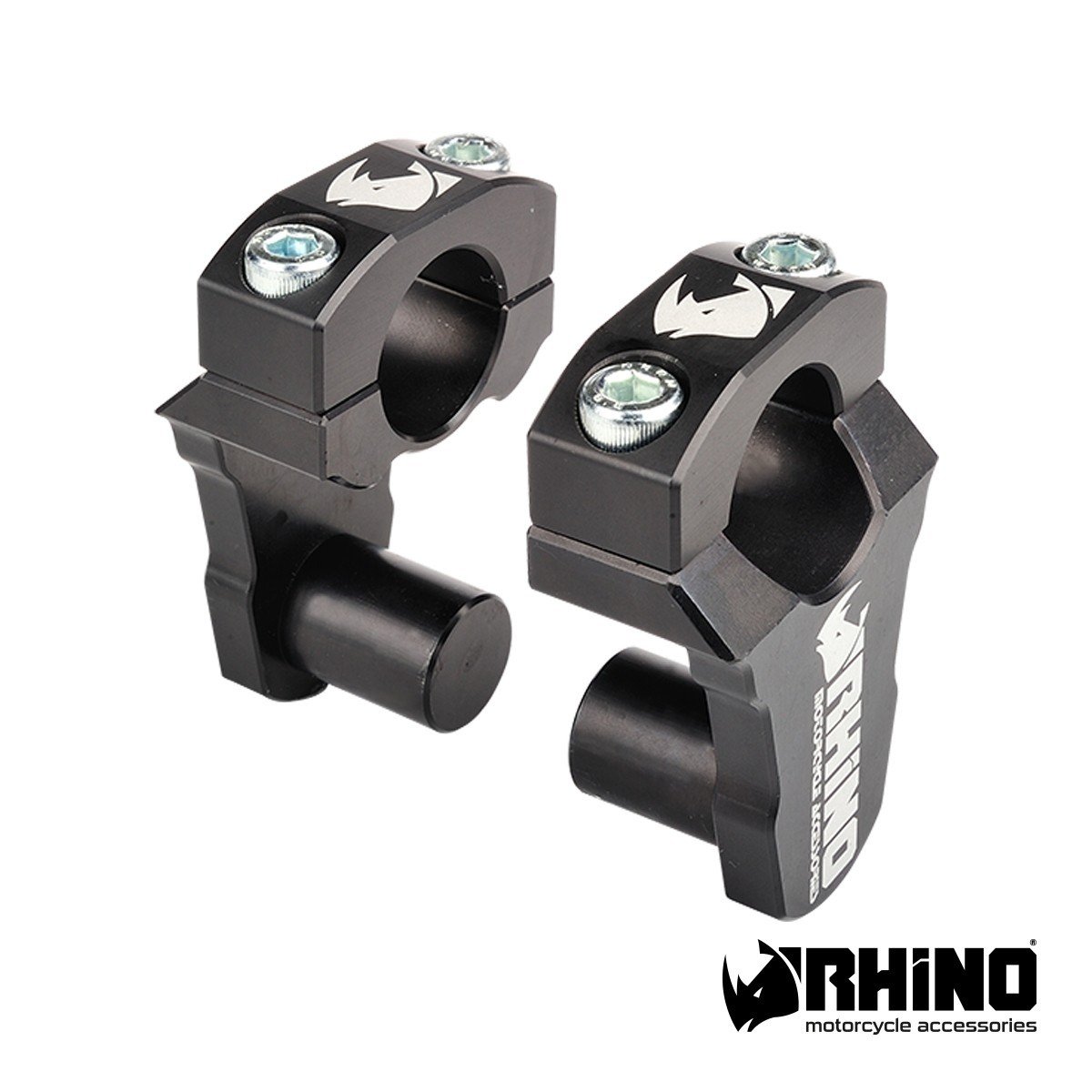 Rhino 22 mm'den 28 mm'e Pivot Gidon Çevirici Mat Siyah