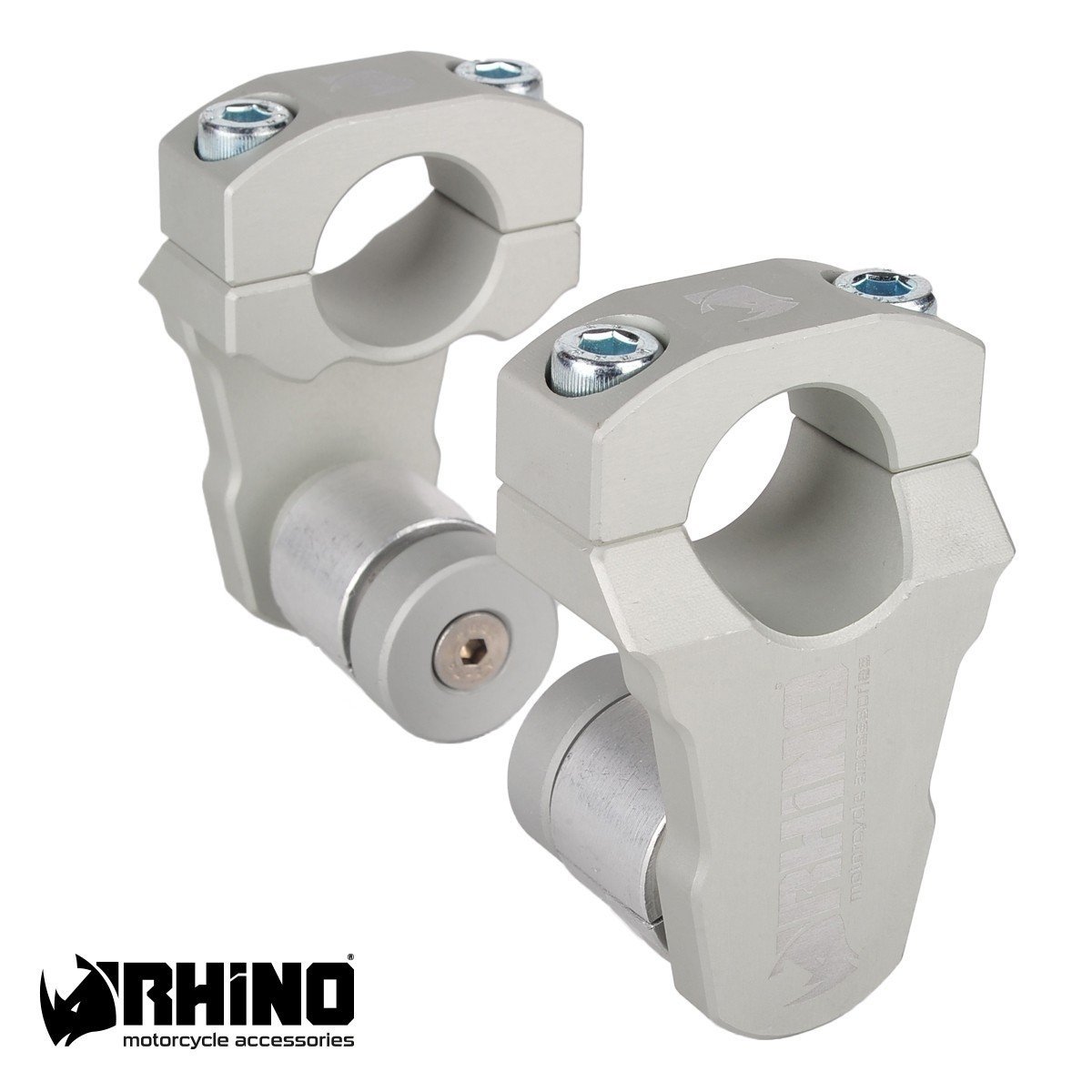 Rhino 28mm Pivot Gidon Yükseltme Süper Tenere 1200 Mat Gümüş