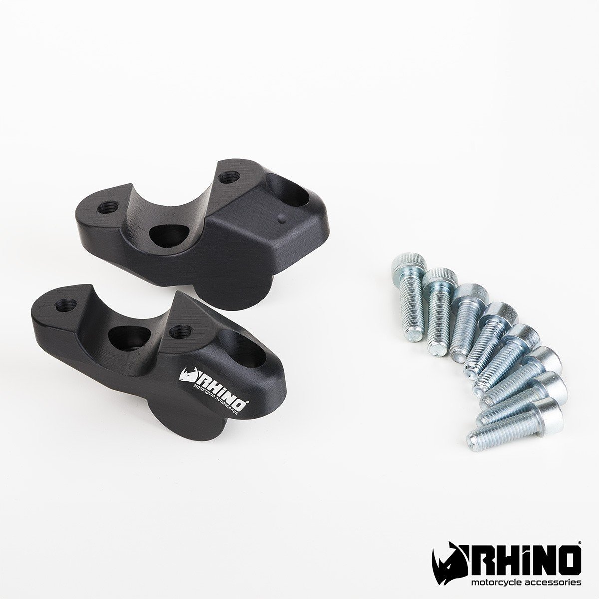 Rhino Multistrada V4/S/Rally/Pike Base Barback Gidon Yükseltme Siyah