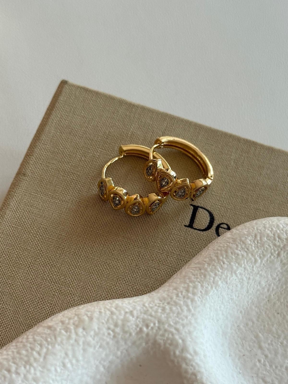 Elara Gold Kadın Küpe
