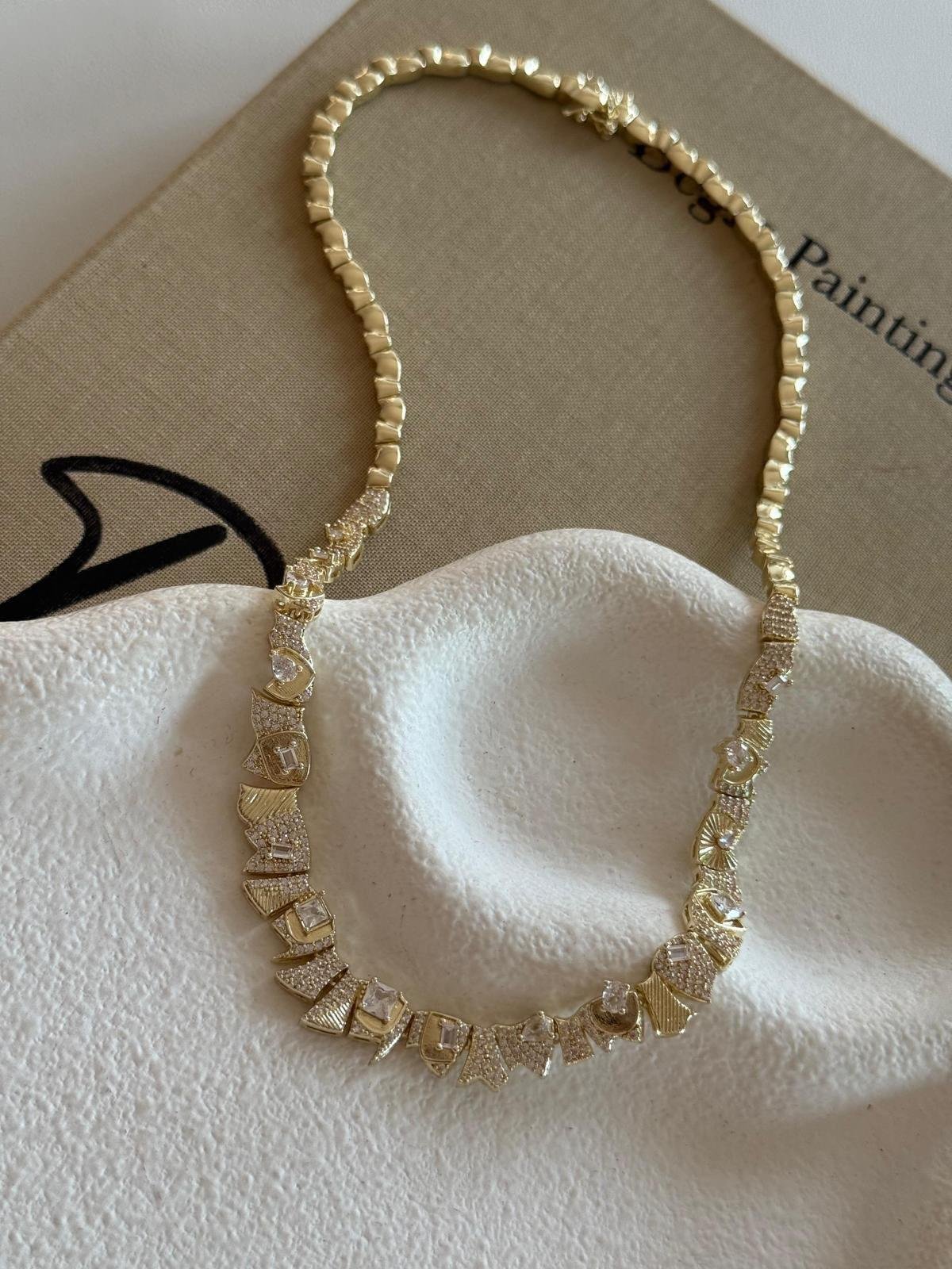 Golden Shapes Altın Kaplama Kadın Kolye