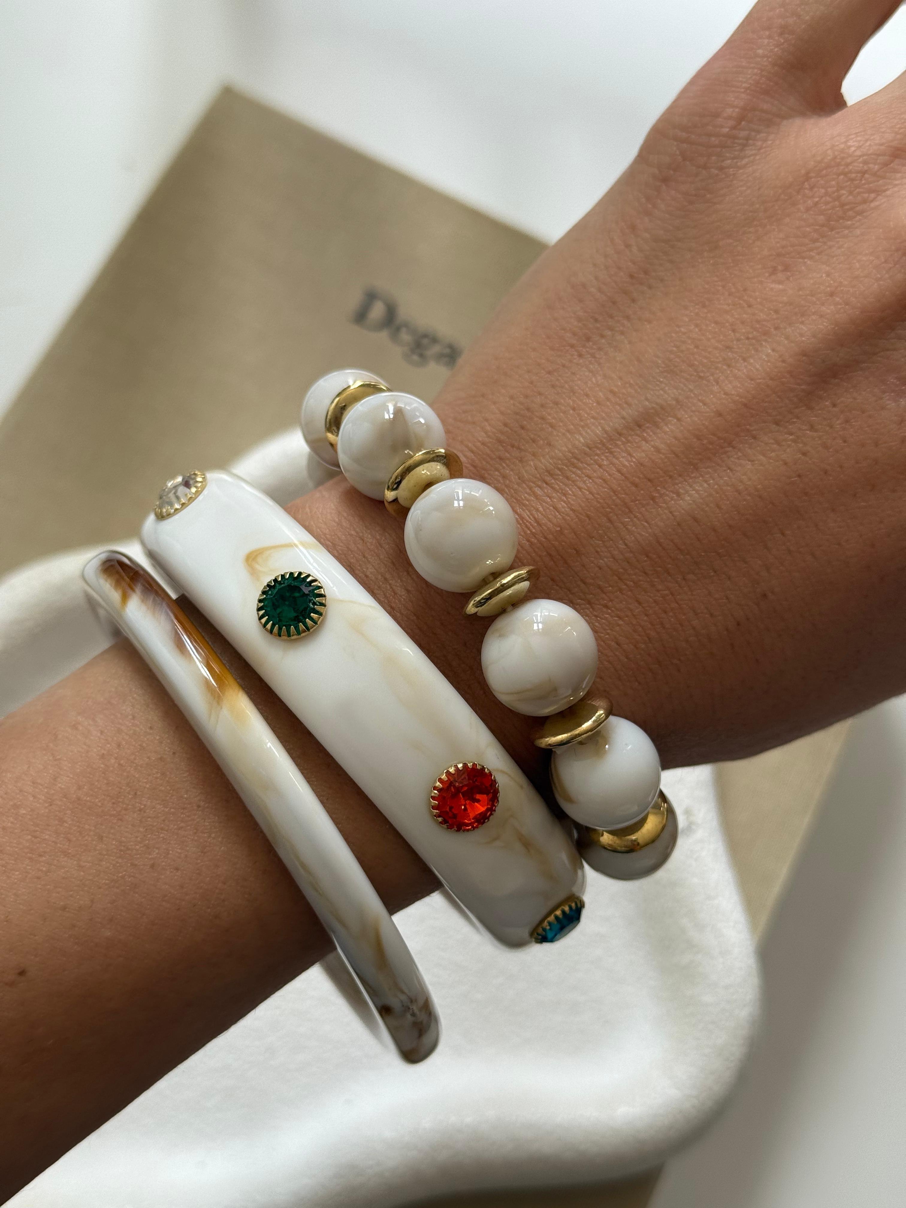 Ivory Gem Bileklik Seti