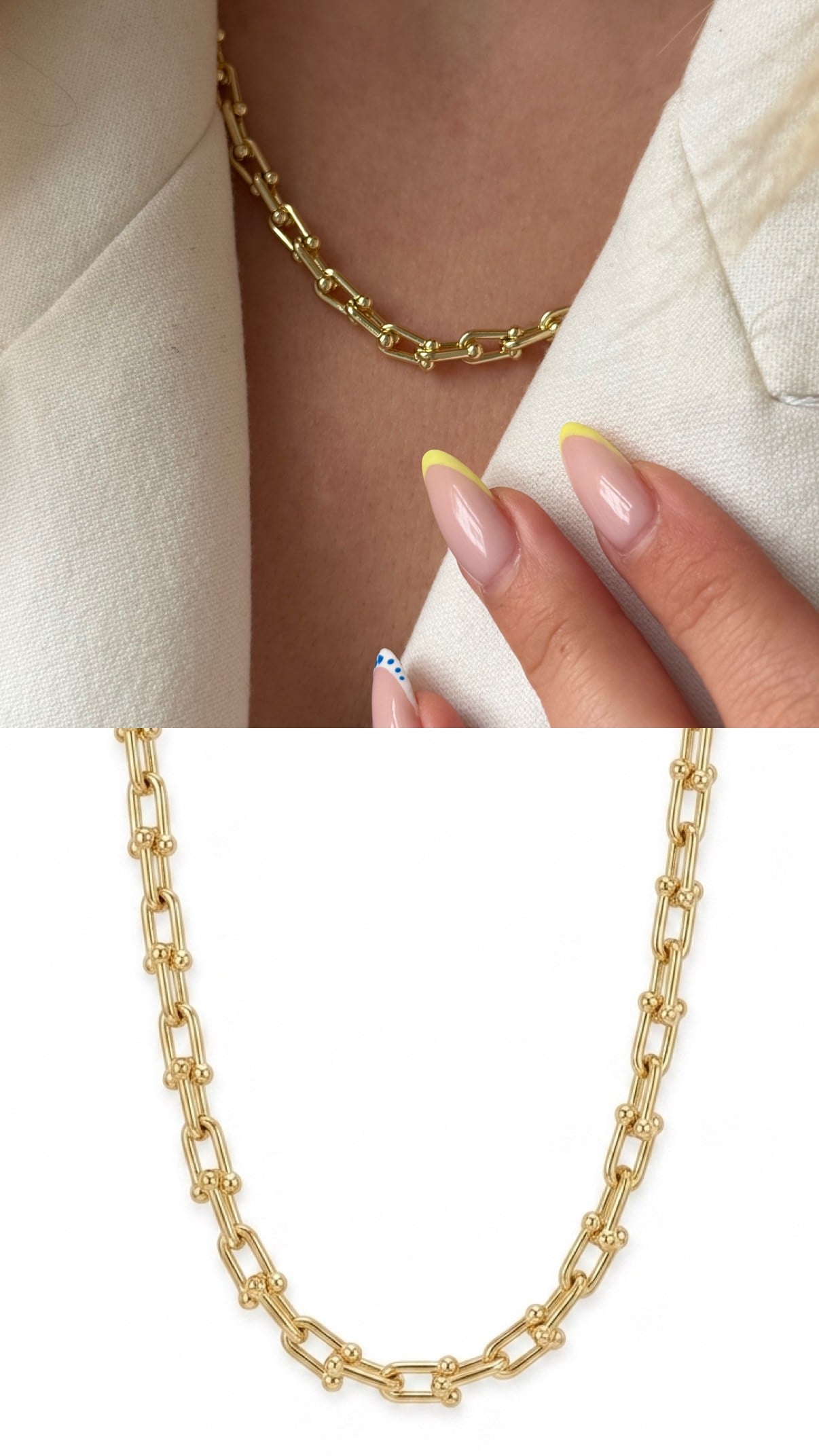 Luna Gold Zincir Kadın Kolye