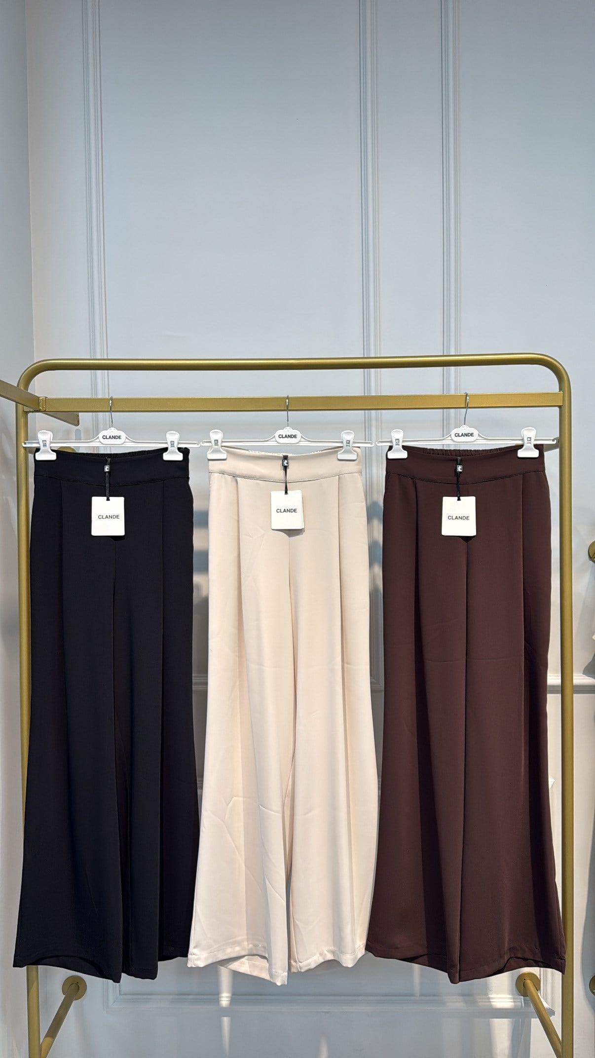 CLANDE 1025 TEK PİLE GENİŞ PAÇA PANTOLON