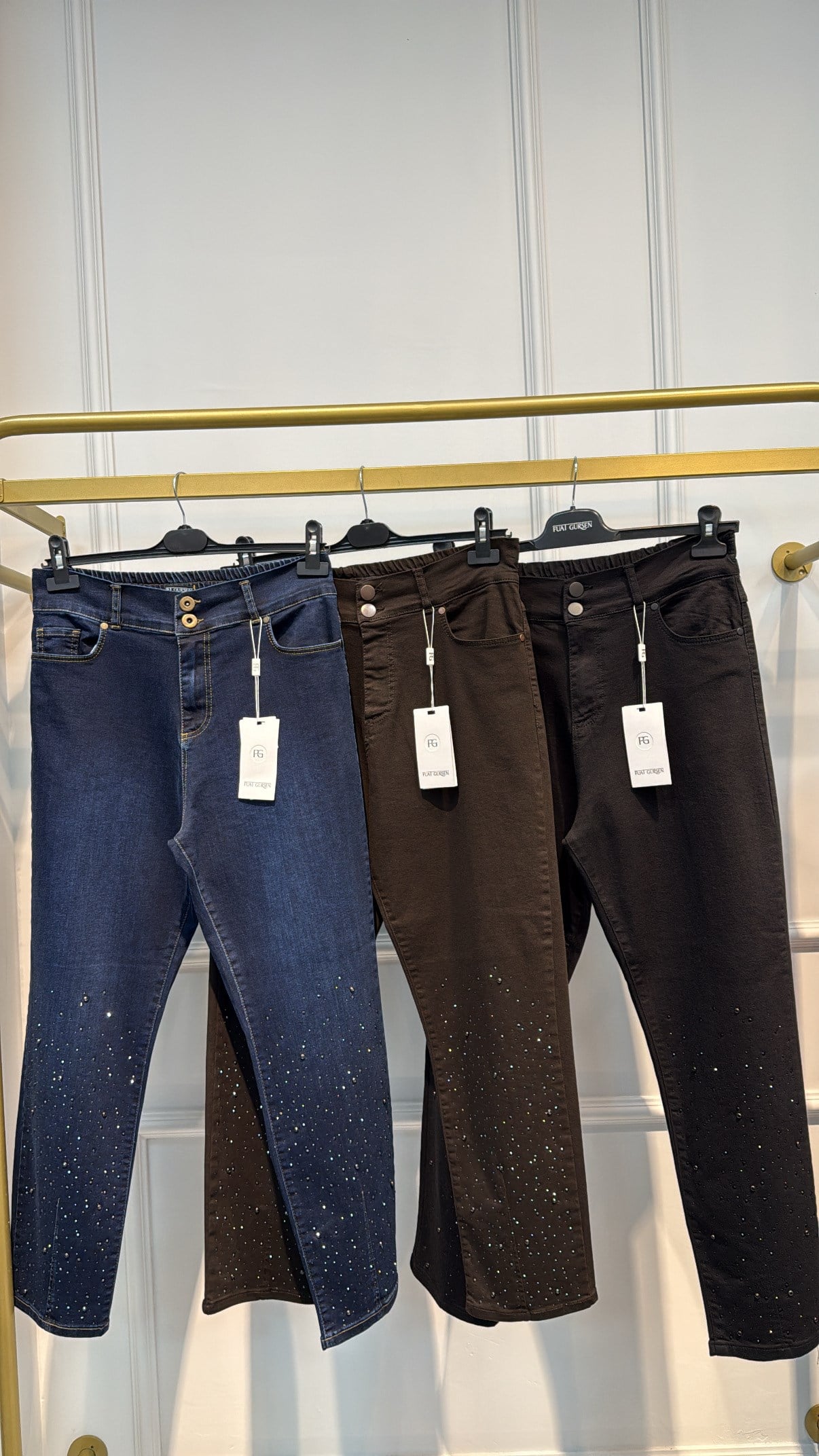 FUAT GÜRŞEN 4418 TAŞLI KOT PANTOLON