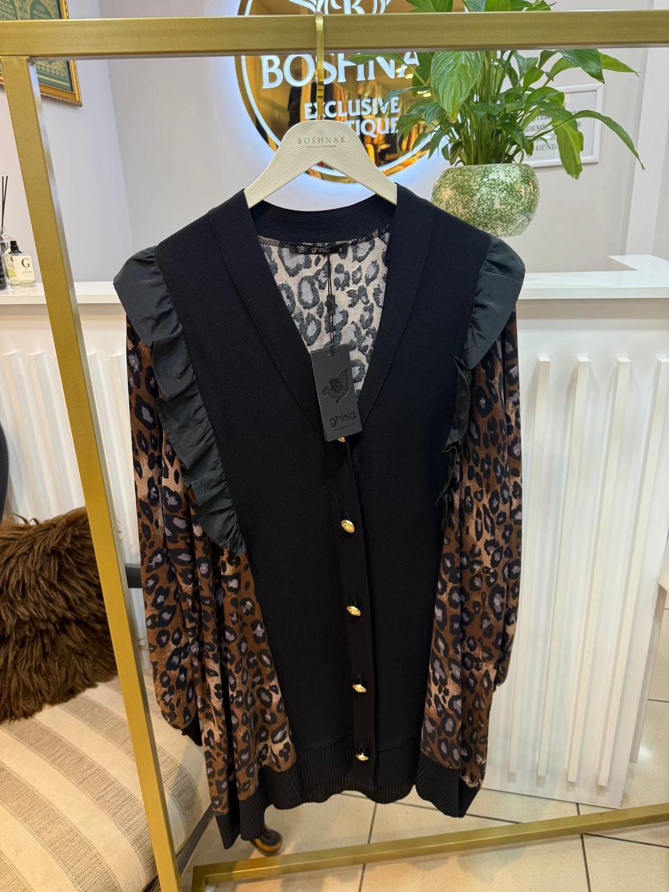 GHİSA 3095 LEOPAR HIRKA