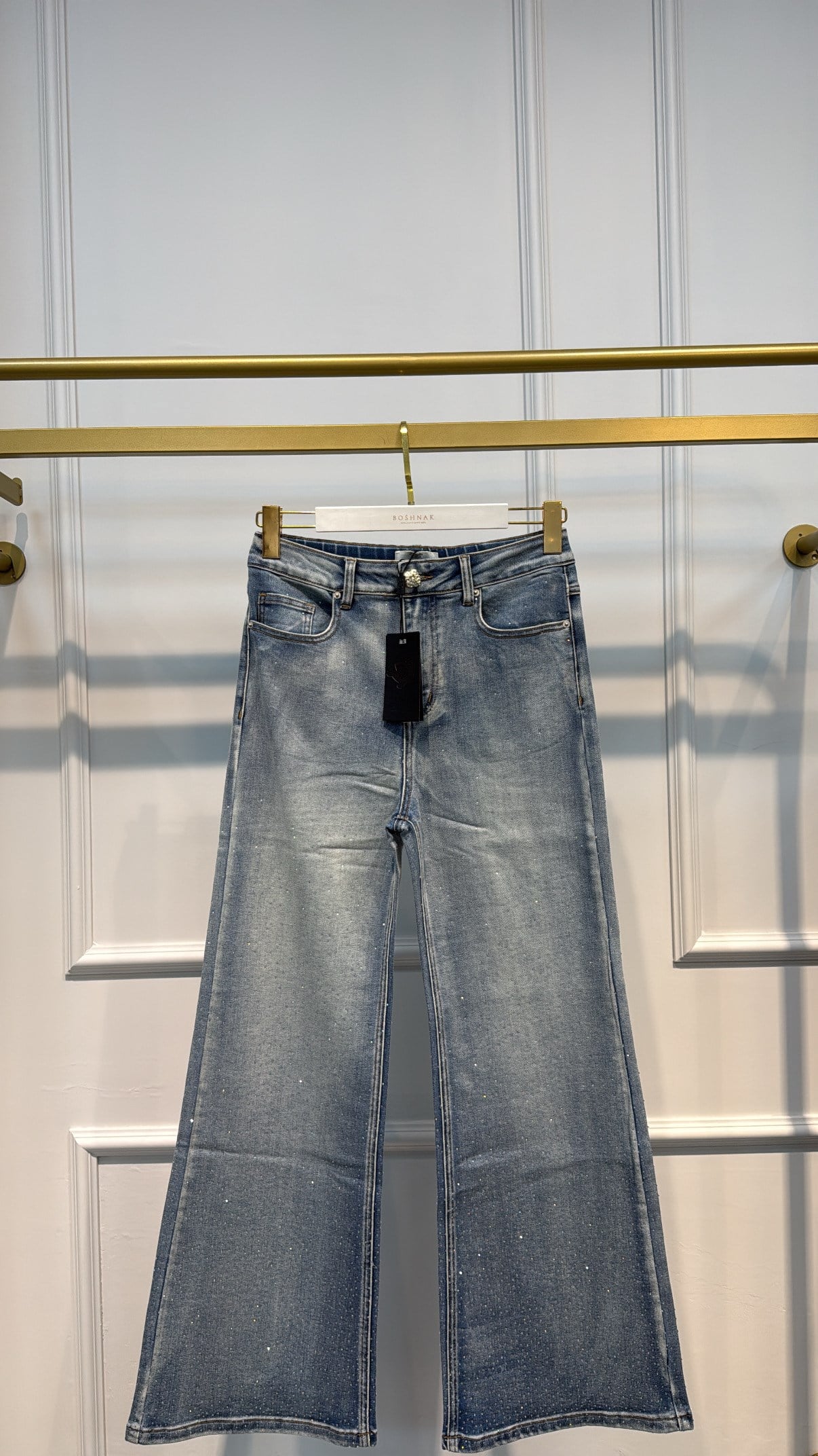 GHİSA 8081 TAŞLI İTHAL KOT PANTOLON