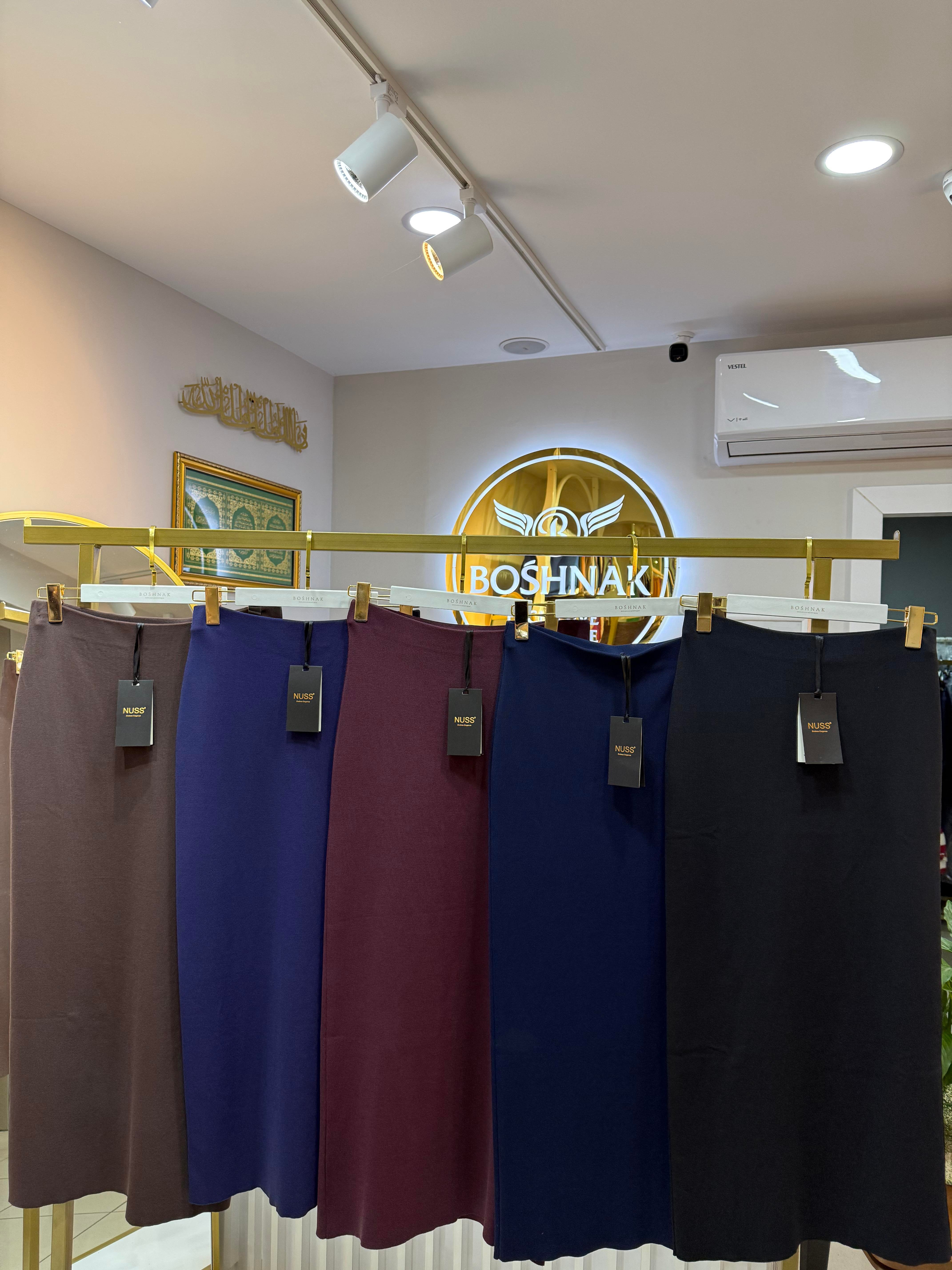 NUSS 013 MERSERİZE KALEM ETEK