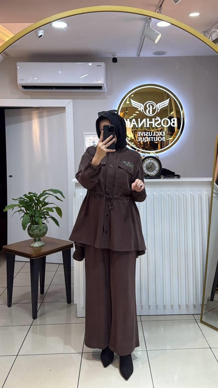 NUSS 1022 KAPŞONLU TENSEL TAKIM 