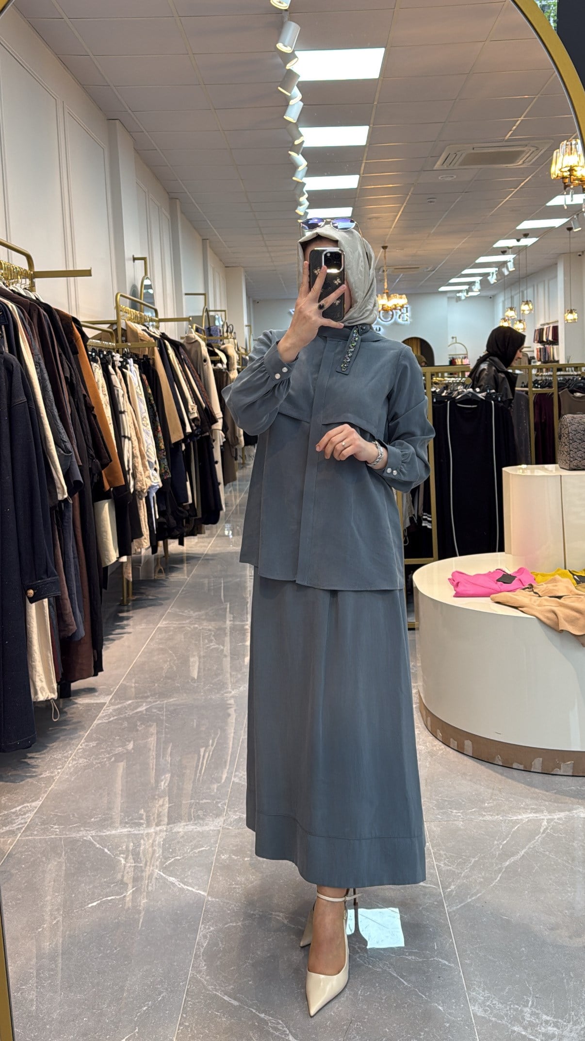 NUSS 1050 YAKA DETAYLI ETEKLİ TAKIM
