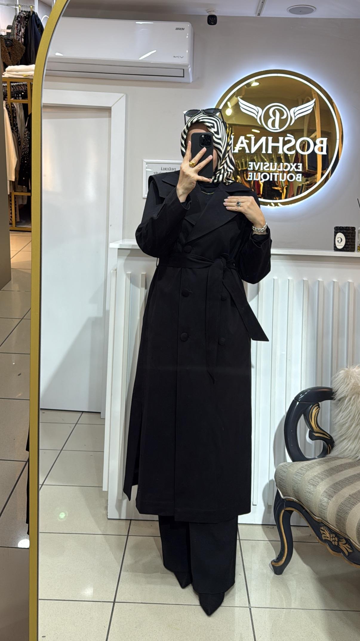 NUSS 6023 CLASSİC TRENÇKOT