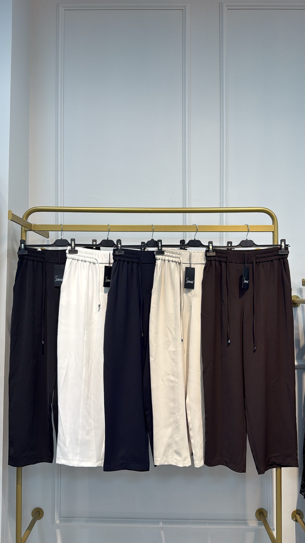 SENTEZ 5618 ELEGANCE BELİ LASTİKLİ DAR PAÇA PANTOLON