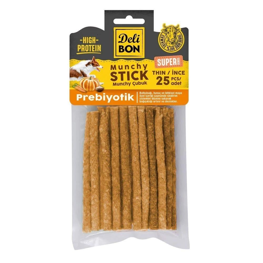 Delibon Super Munchy Çubuk Prebiyotik İnce 25 Adet