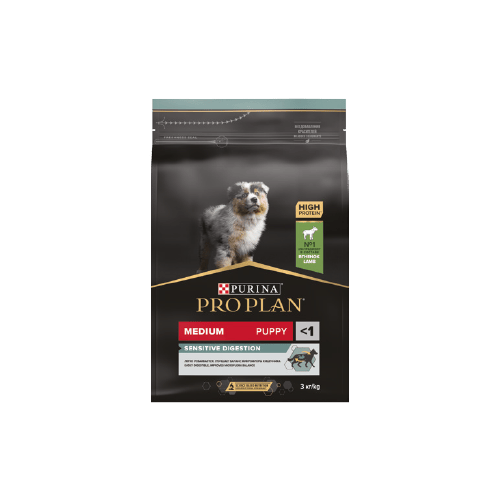 Pro Plan 3 kg Puppy Sensitive Digestion Kuzu Etli Medium Köpek Maması 