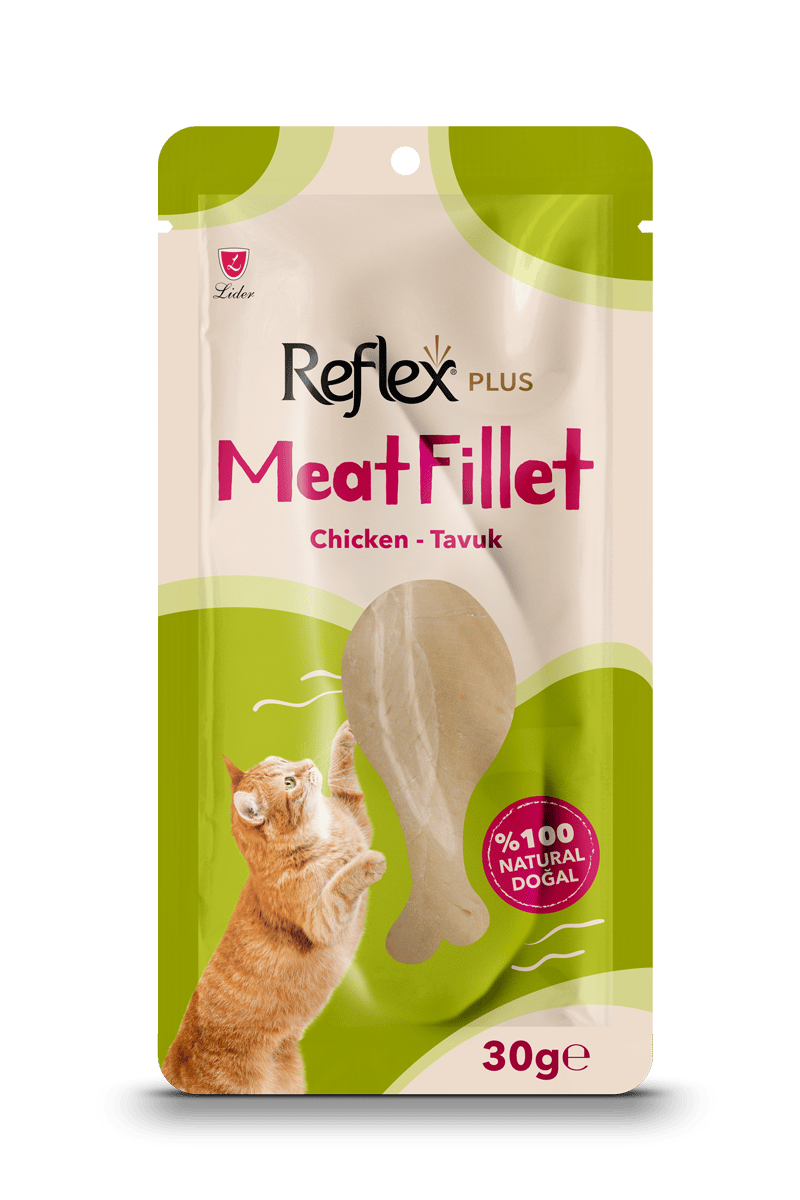 REFLEX Meat Fillet / Tavuk Fileto ödül maması 30gr