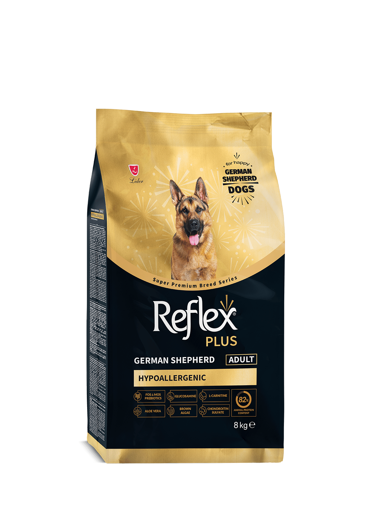 Reflex Plus German Shepherd Yetişkin Köpek Maması 8kg