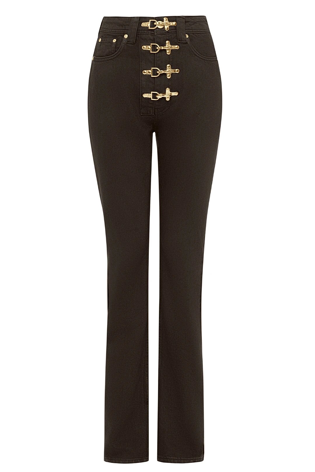 Gaia Flare Jeans Brown