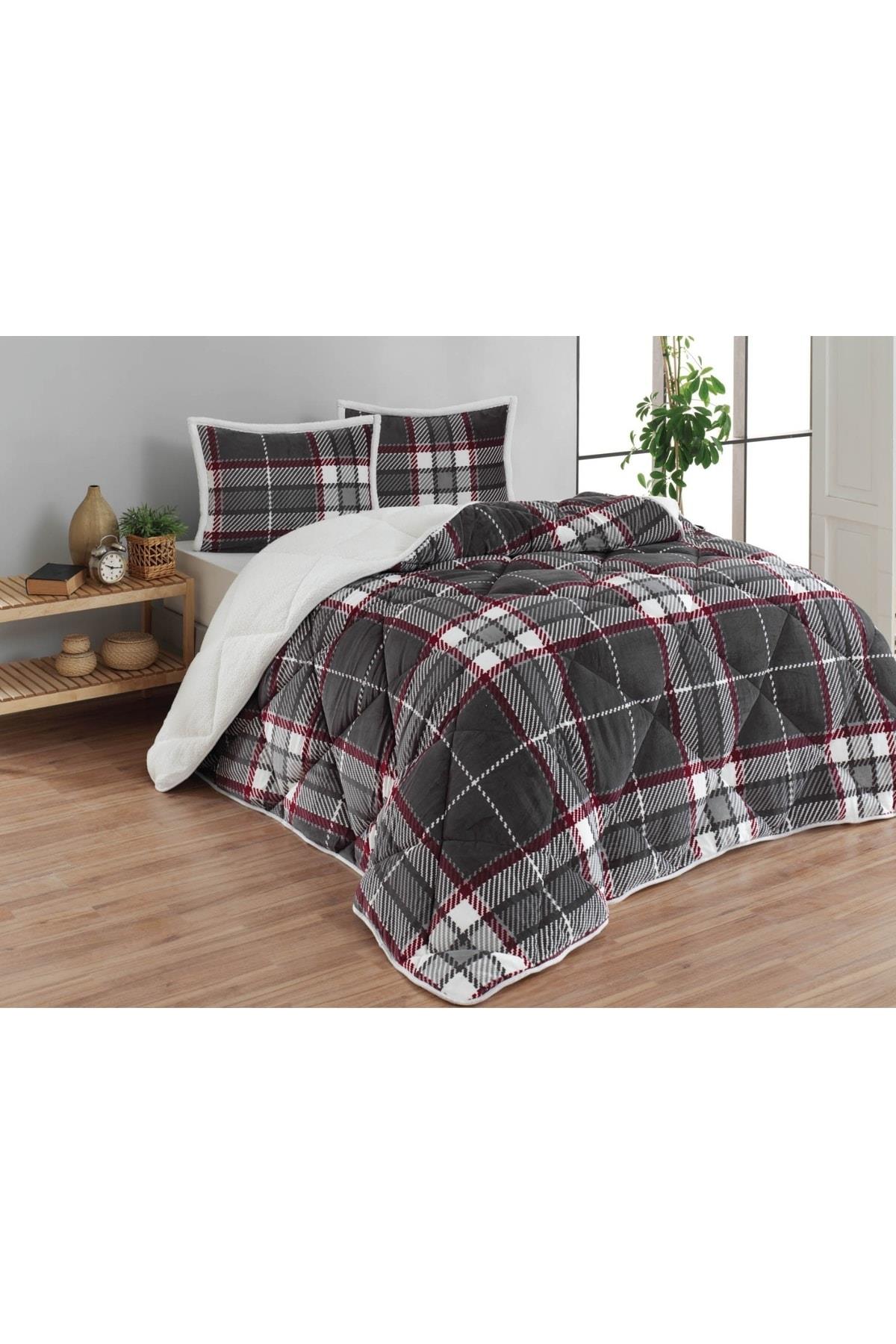 Comforter Tek Kişilik Yorgan Seti - Anna Gri