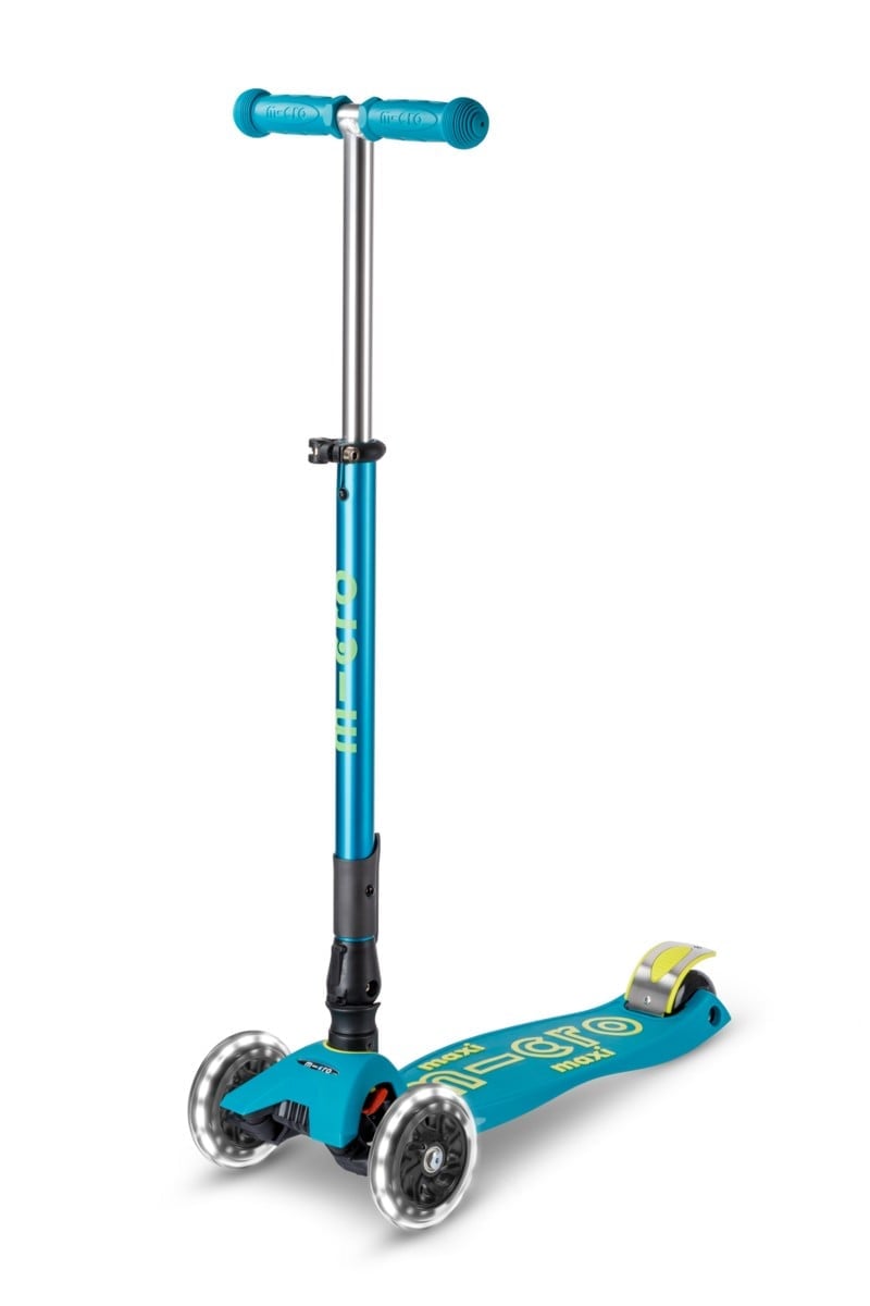 Maxi Micro Deluxe LED Foldable Petrol Green Yeşil S