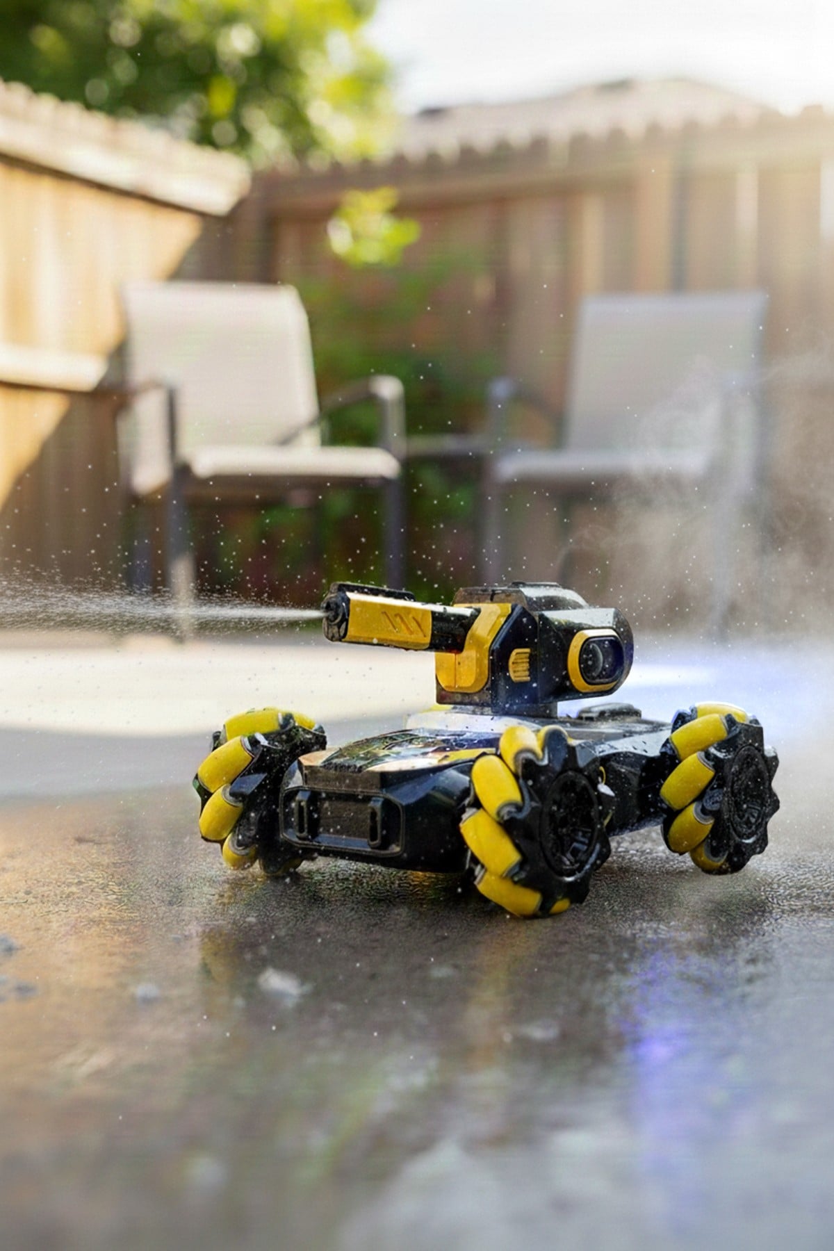 Vardem 2.4G Su Atan Şarjlı Tornado Araba Sarı SYR-666-806 