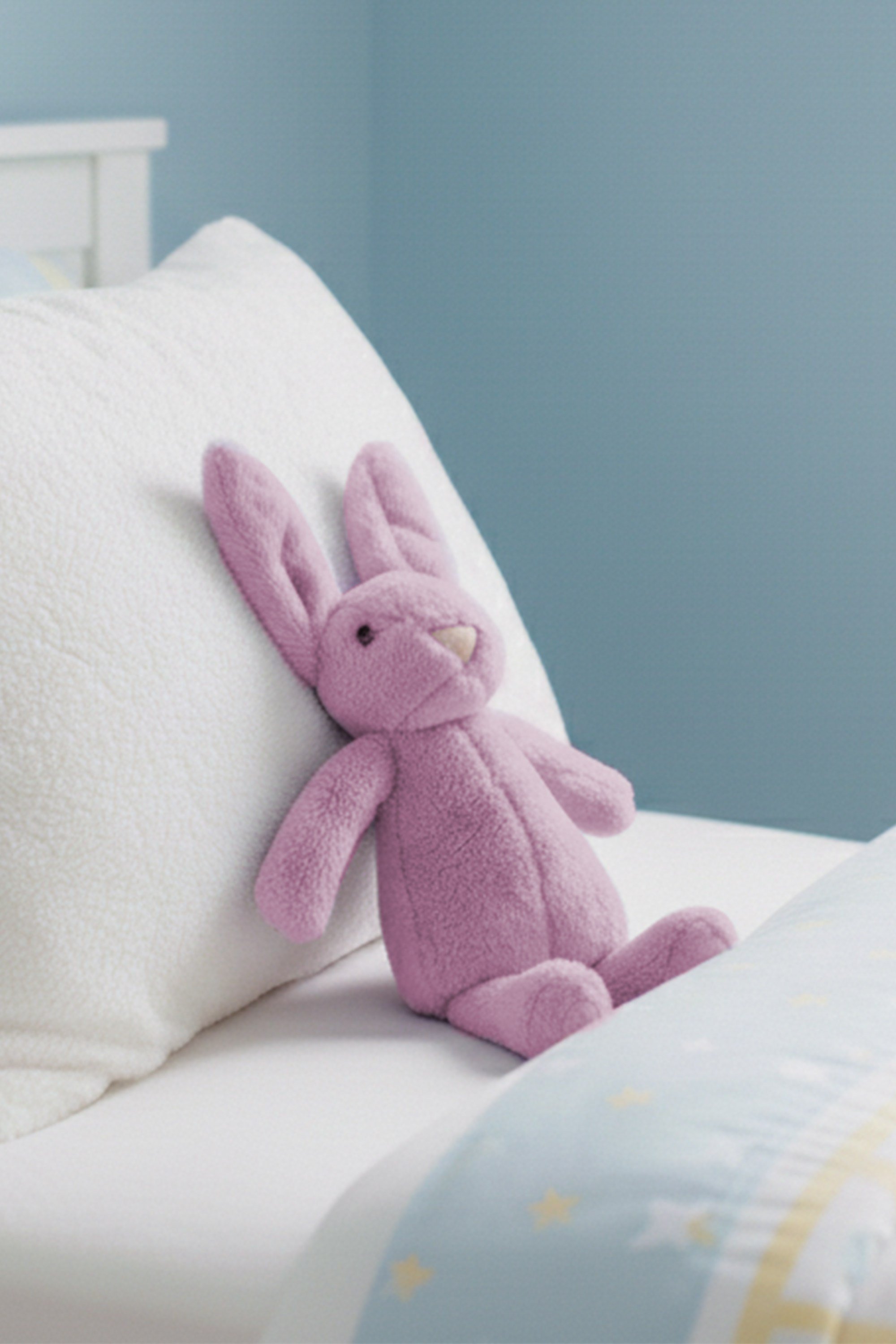 Yumuşacık Peluş Tavşan Hediyelik Bebek Uyku ve Oyun Arkadaşı 45 cm Oyuncak