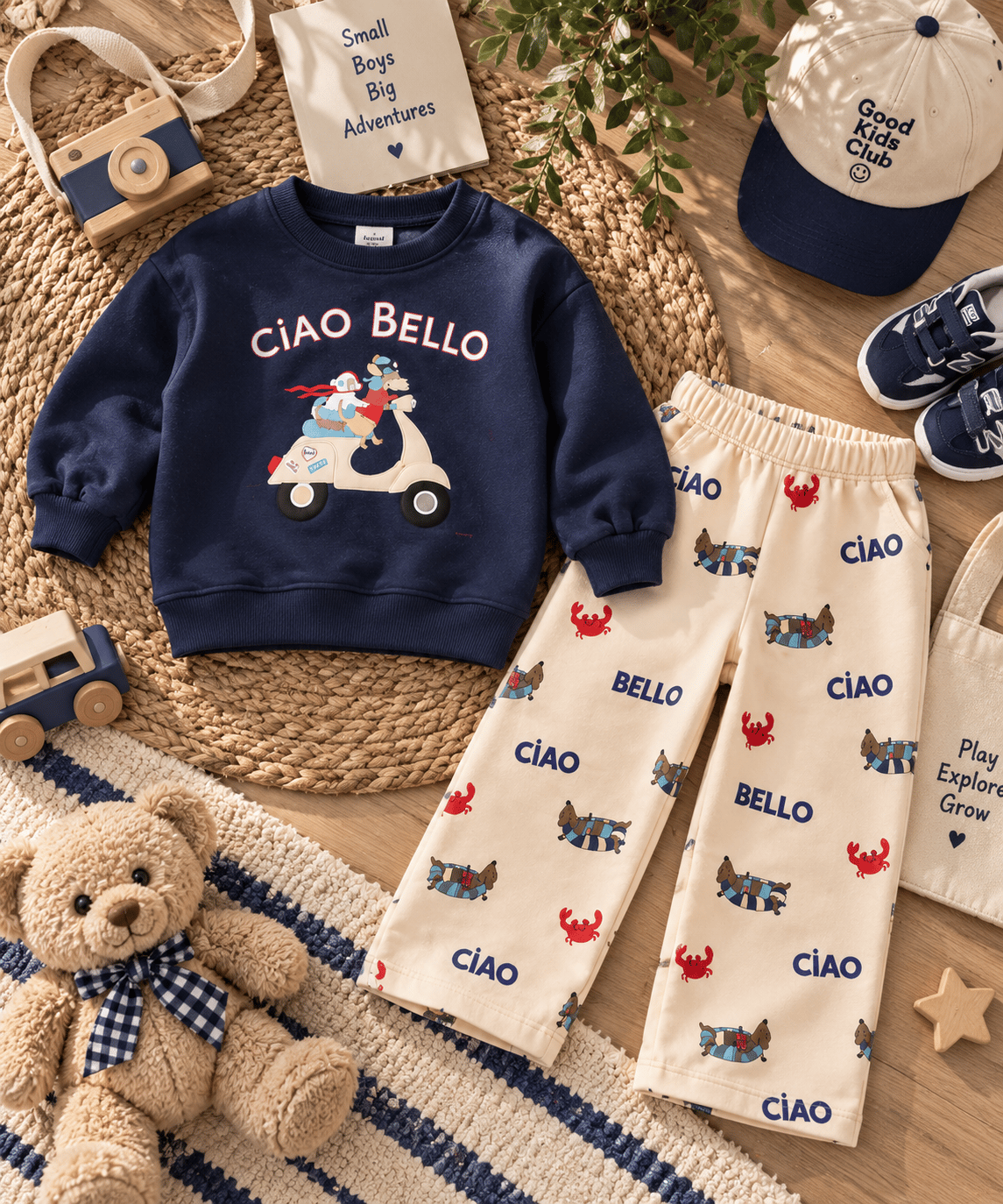 3iplik unisex ciao takım