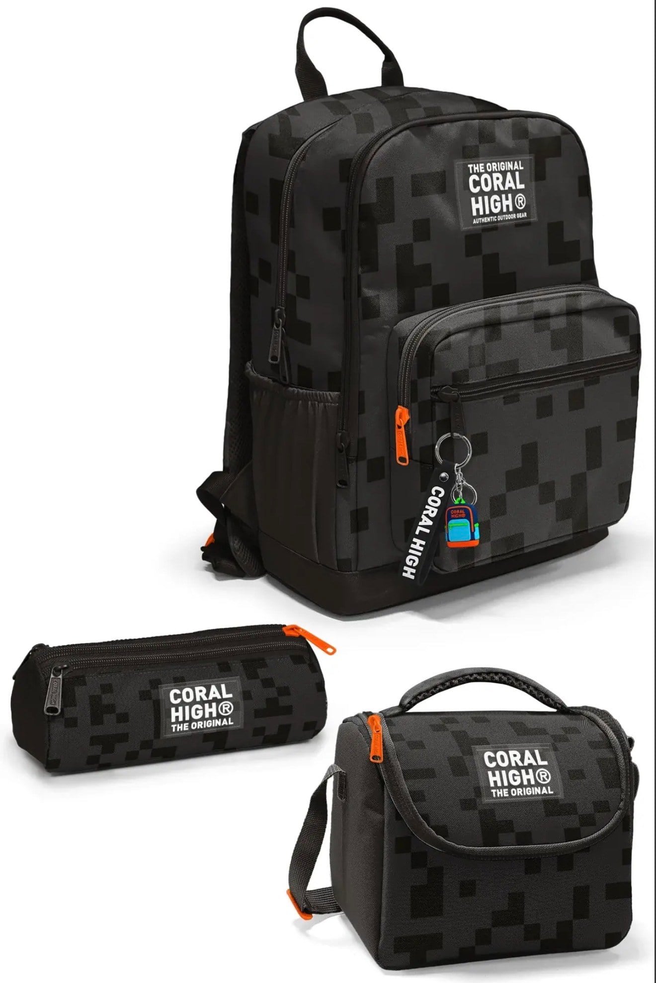 Coral High 3lü çanta seti 0123694