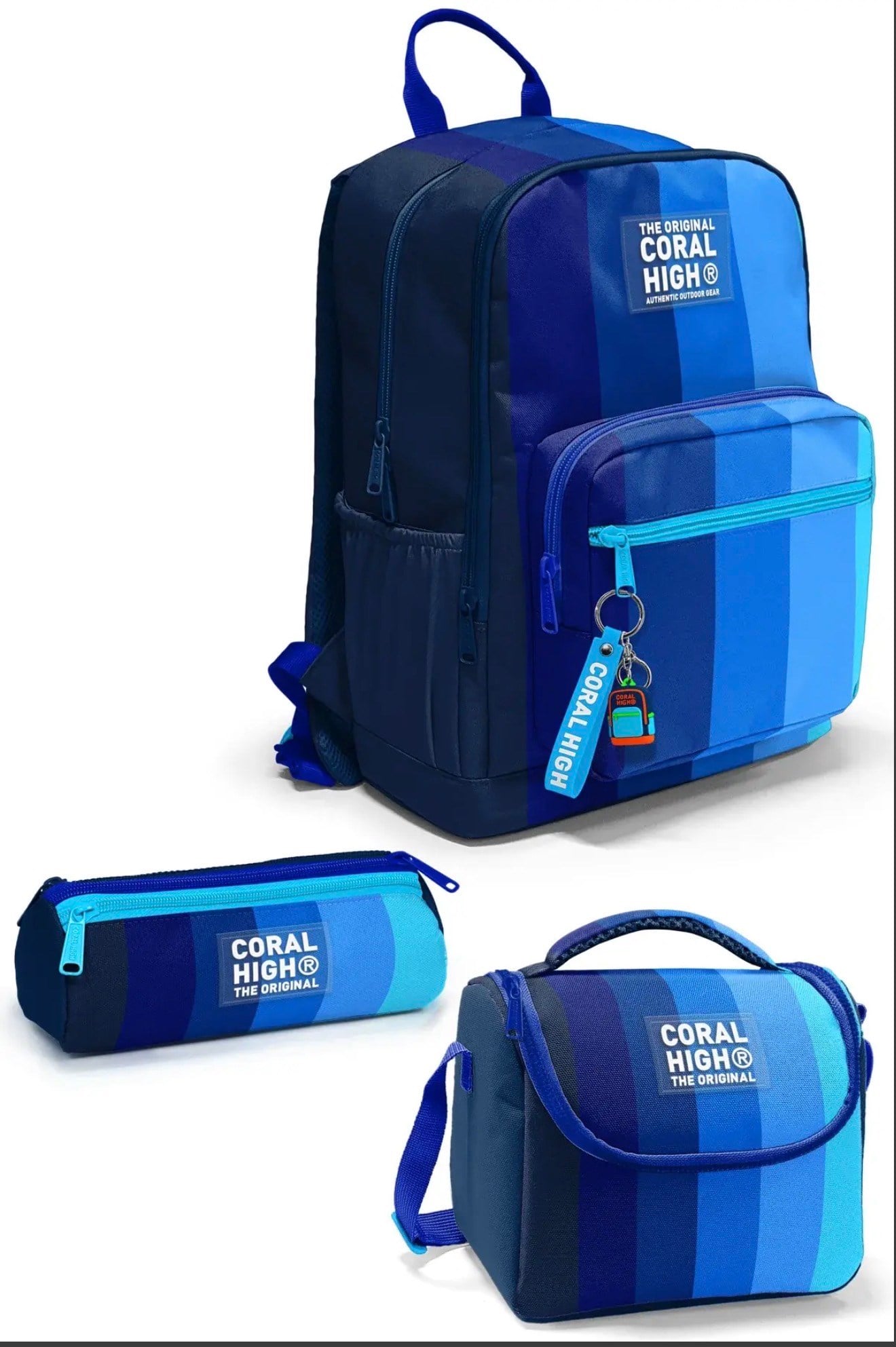 Coral High 3lü çanta seti 0123695