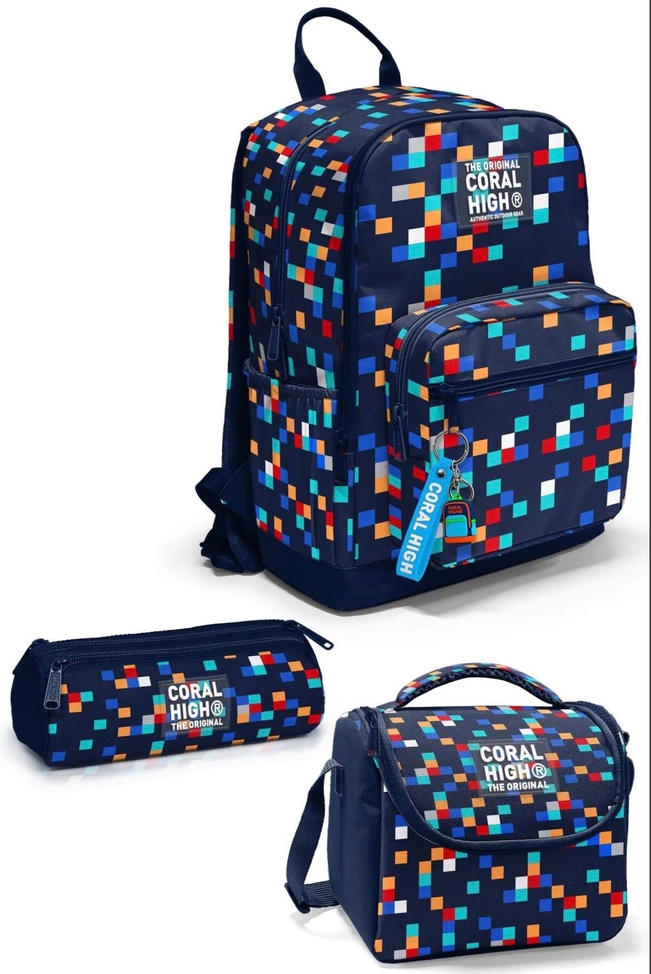 Coral High 3lü çanta seti 33235