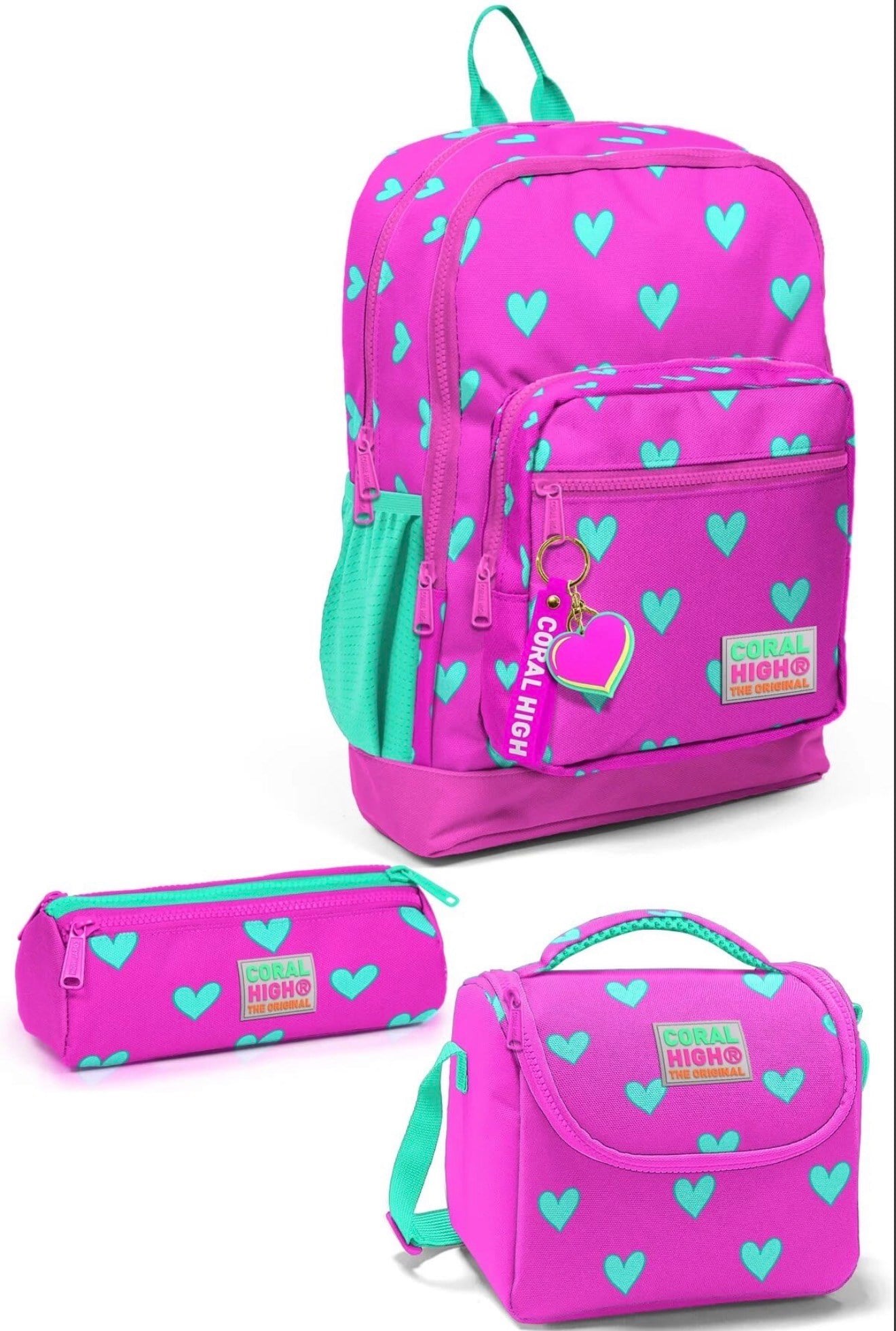 Coral High 3lü çanta seti SET0123113