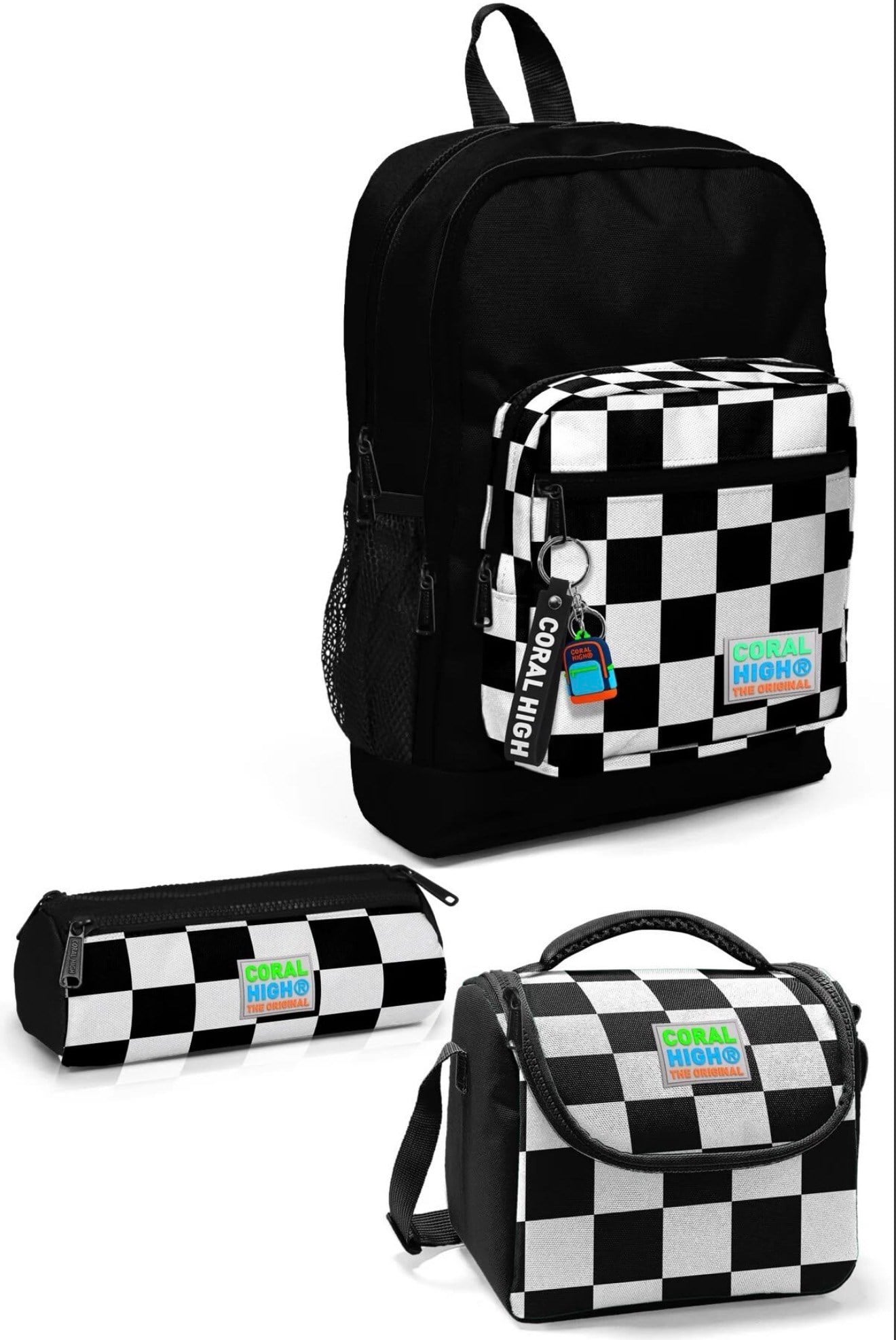 Coral High 3lü çanta seti SET0123714