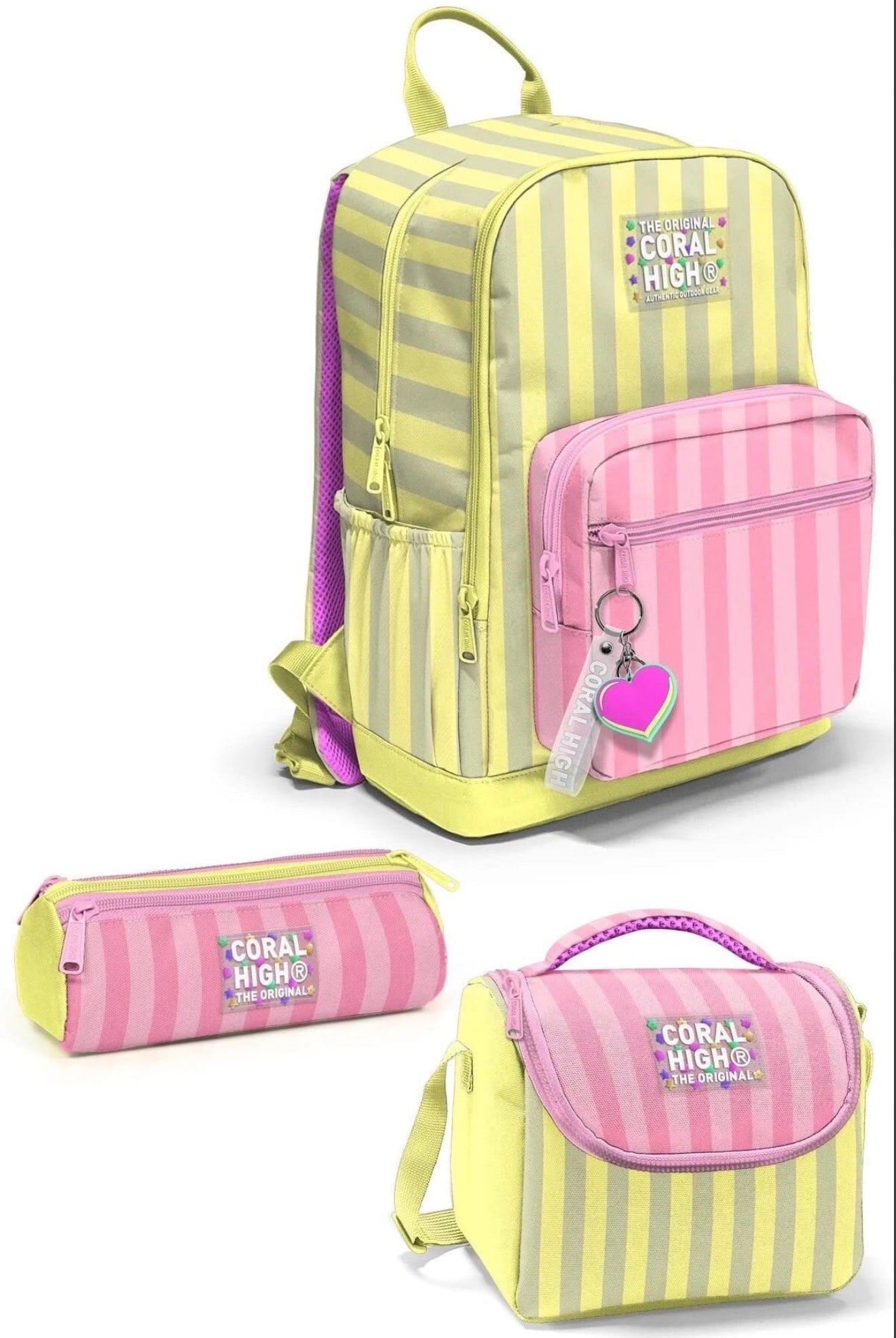 Coral High 3lü çanta seti SET0133223
