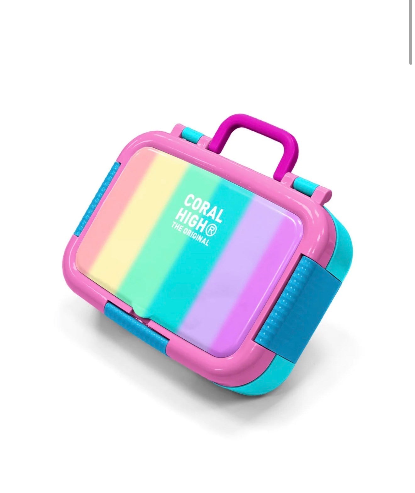 Coral High Kids Renk Geçişli Desenli Paslanmaz Çelik Beslenme Kabı 39164