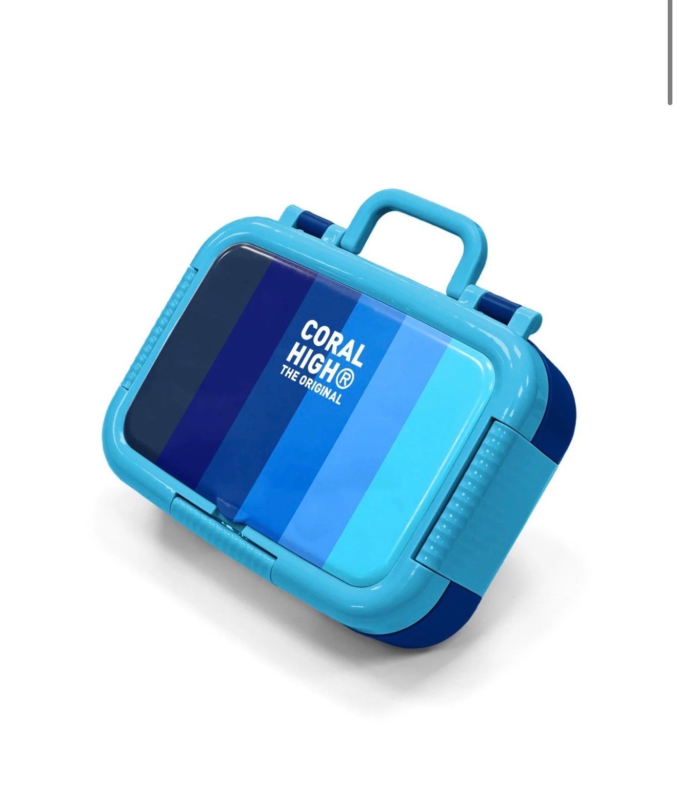 Coral High Kids Renkli Çizgi Desenli Paslanmaz Çelik Beslenme Kabı 39202