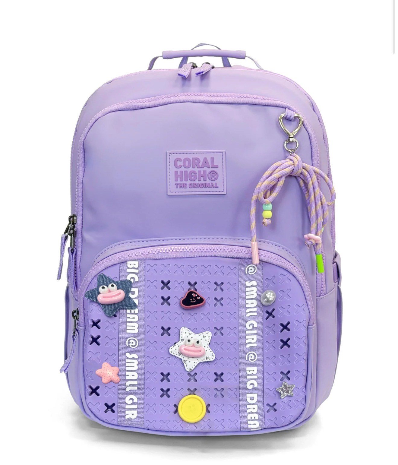 Coral High Lila Detaylı Okul Sırt Çantası 24405