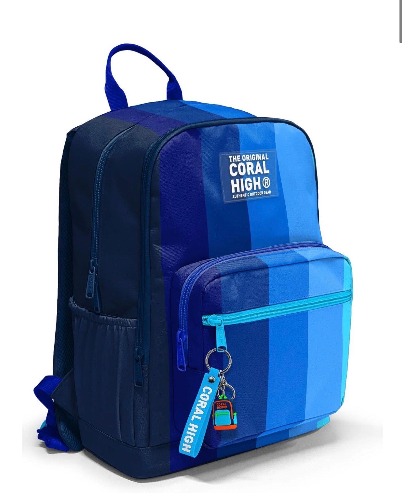 Coral High Renkli Çizgili Okul Sırt Çantası 23695