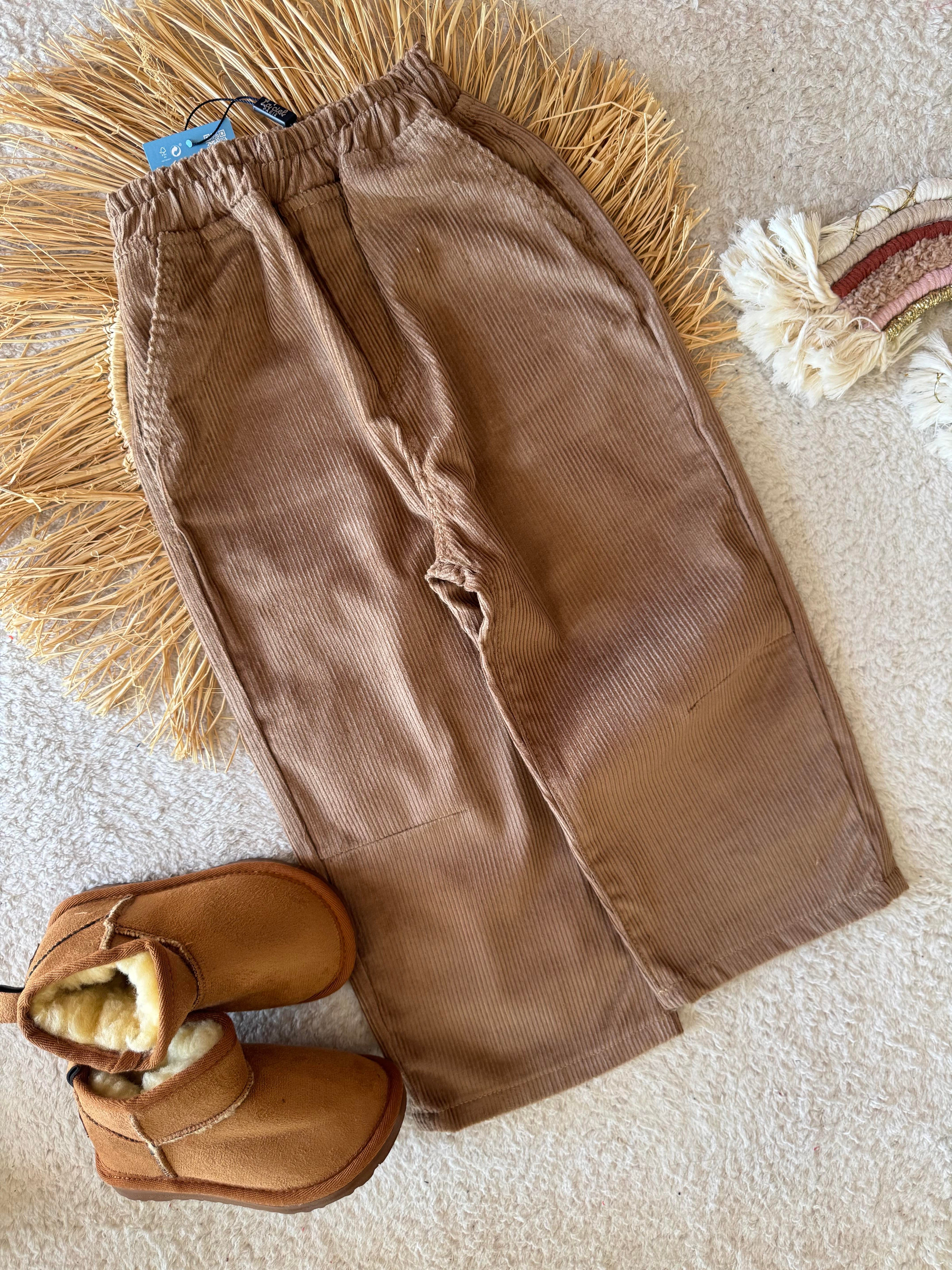 Laciel unisex kadife pantolon 