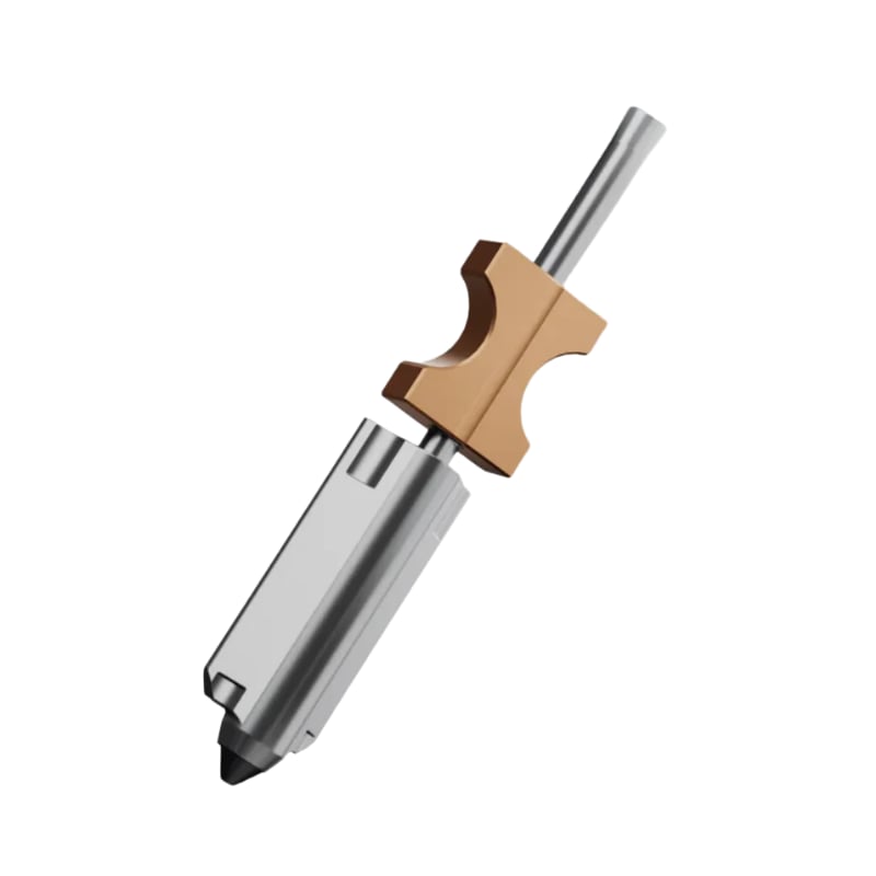 Phaetus AD5X SiC Nozzle 0.4 mm - Soğutucu Bloklu