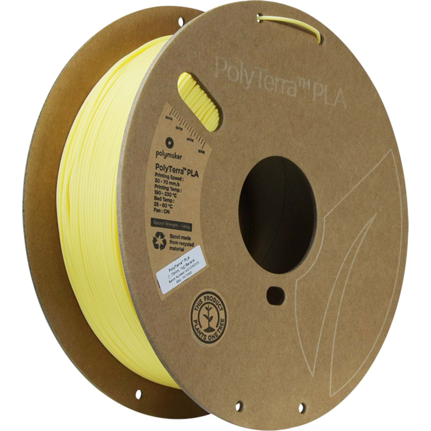PolyTerra PLA Filament Muz