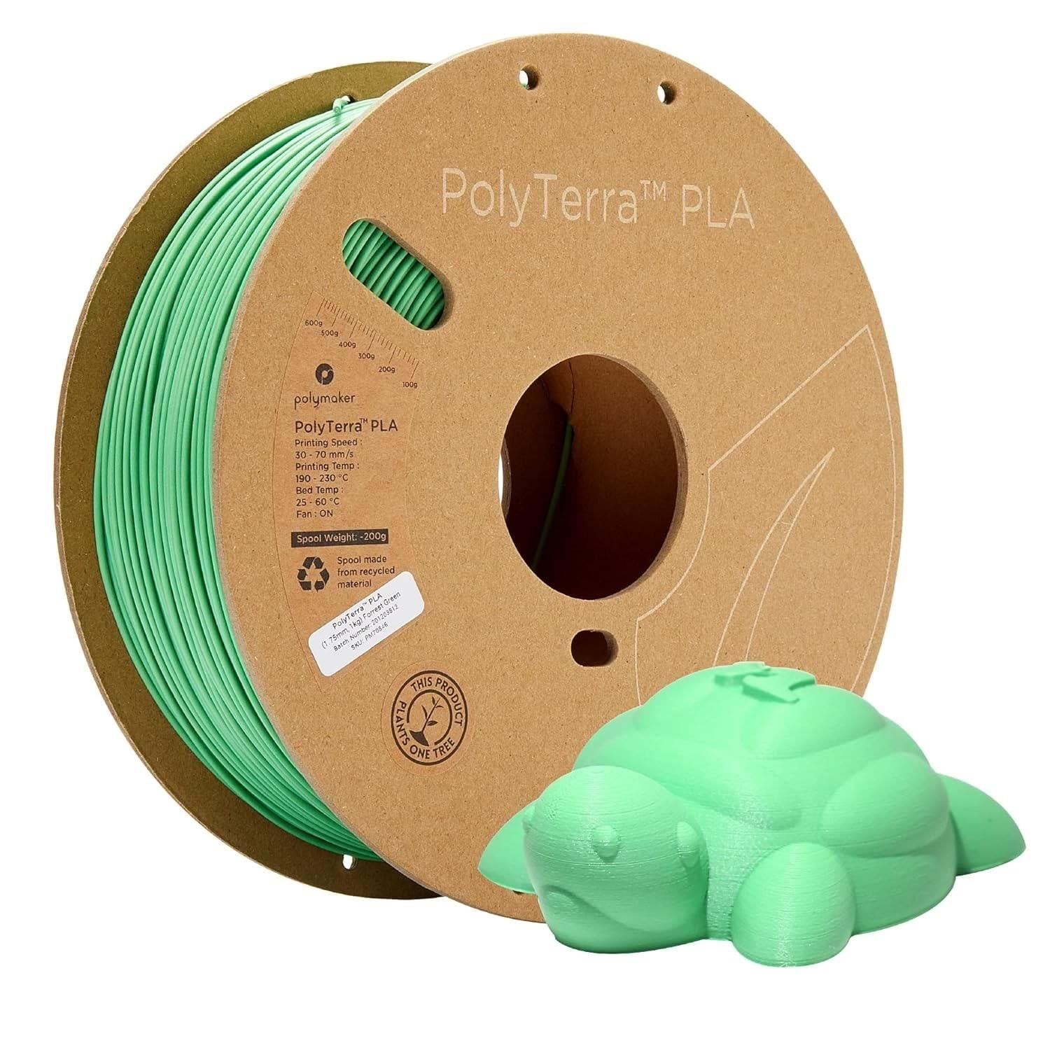 PolyTerra PLA Filament Orman Yeşil