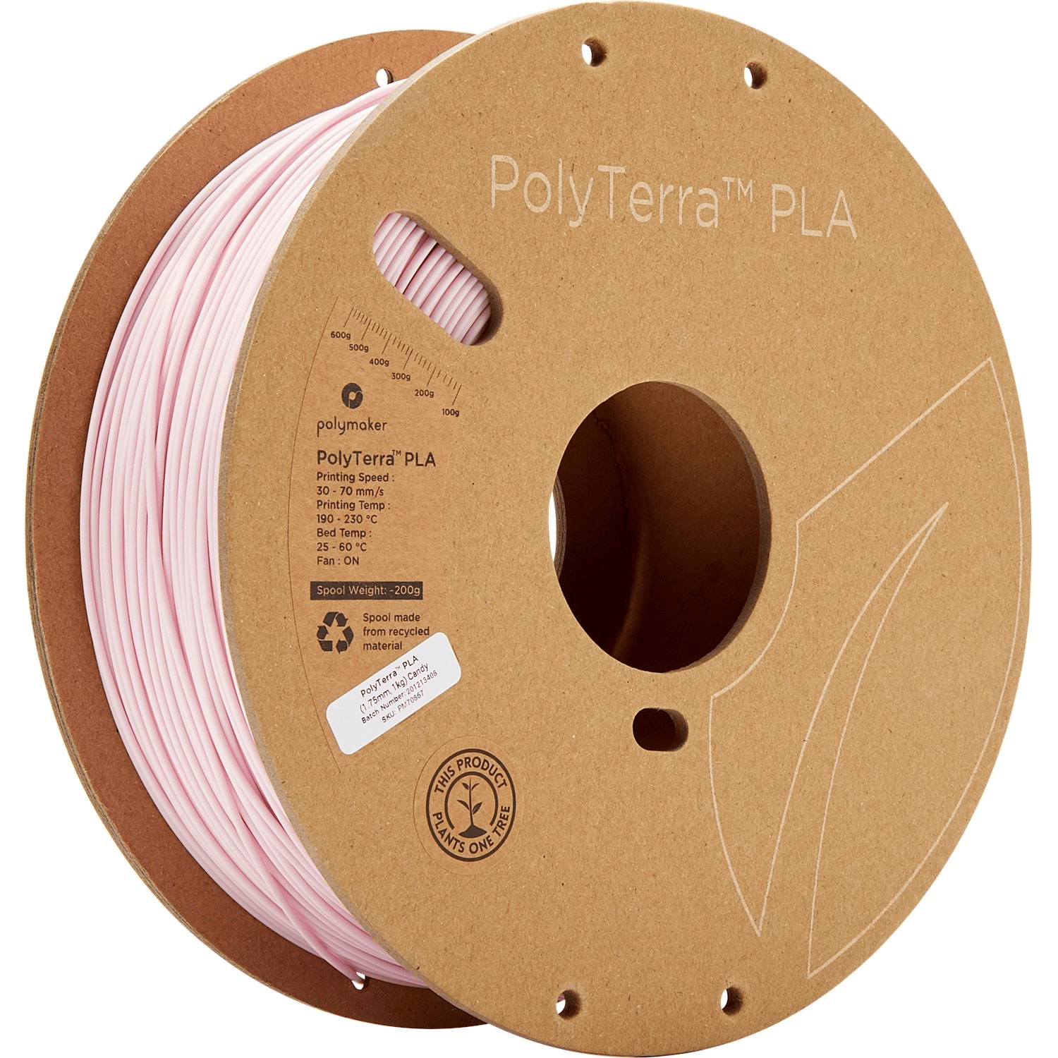 PolyTerra PLA Filament Şeker