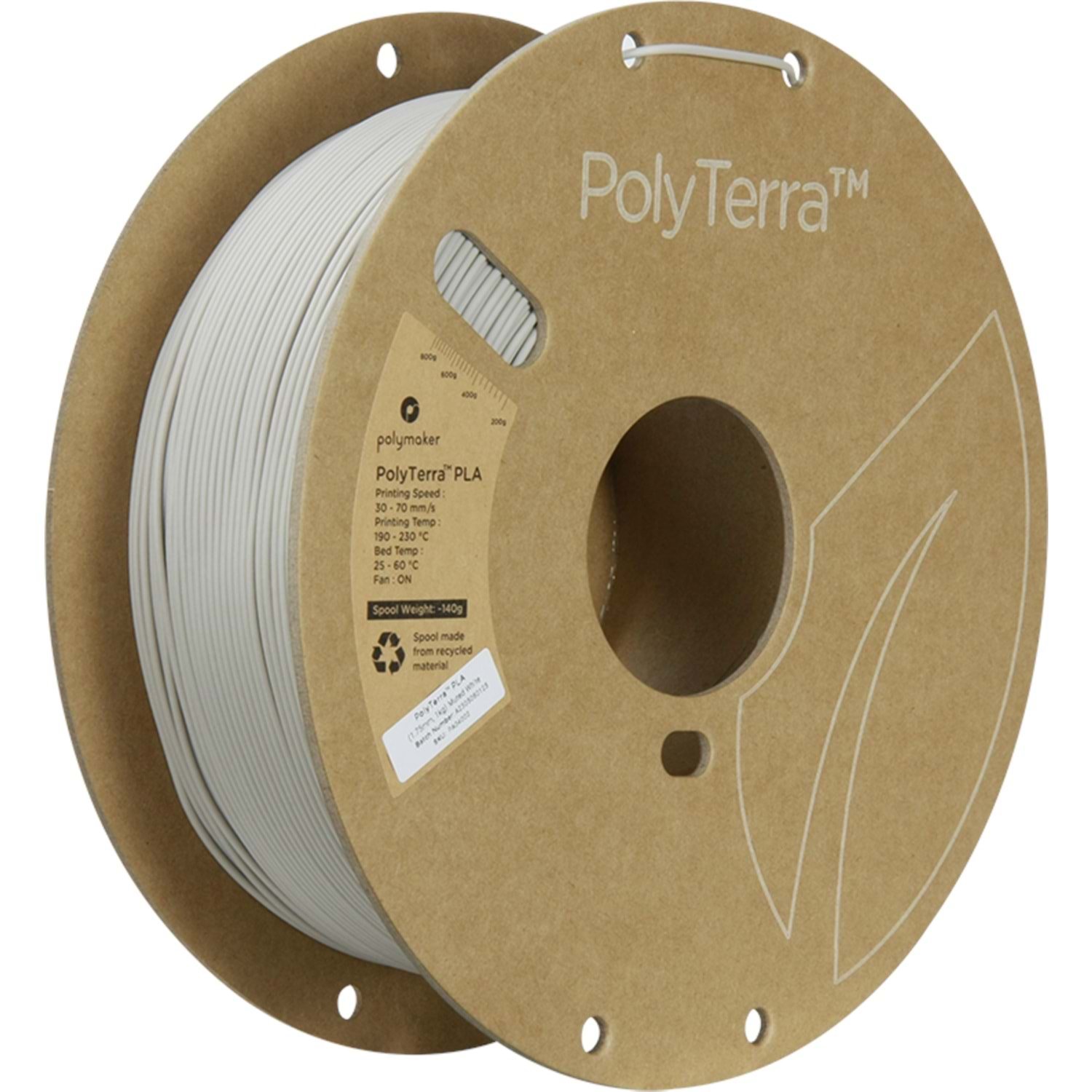 PolyTerra PLA Filament Yumuşak Mavi